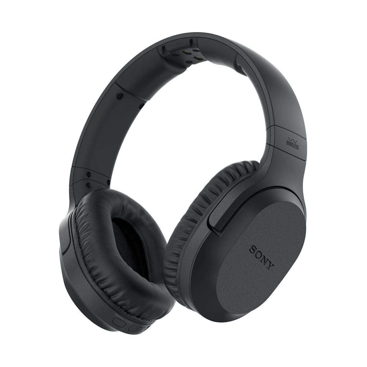 Sony RF400 Wireless Home Theater Headphones for Watching TV (WHRF400), Black,…