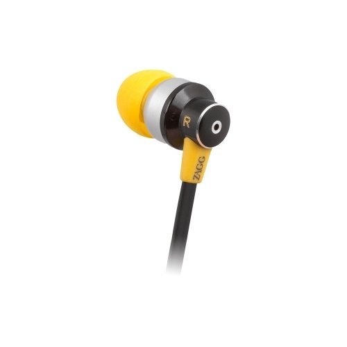 *LOWEST PRICE* Zagg ZR Six w/Mic + Remote – Yellow/Black 3.5mm