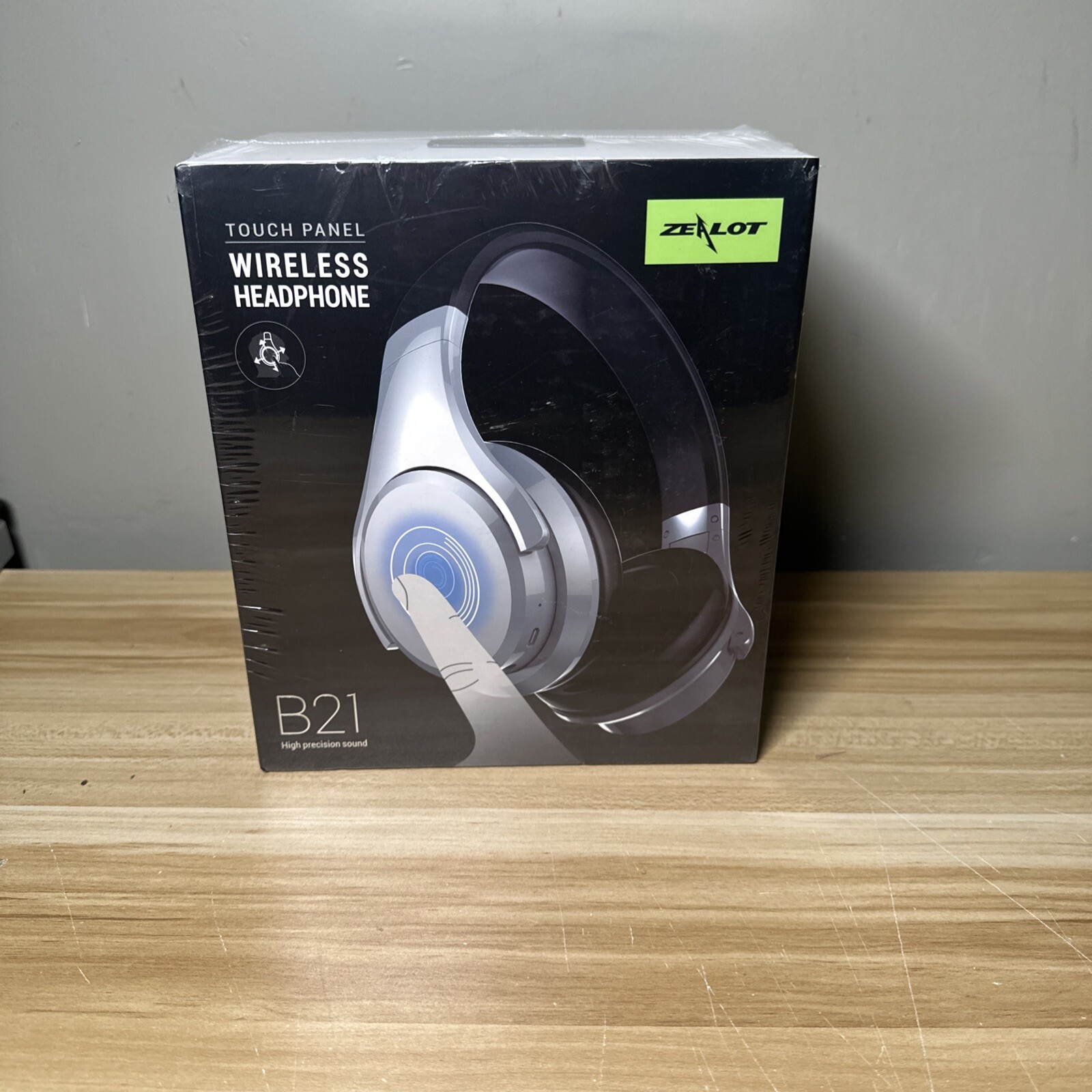 ZEALOT B21 DEEP BASS TOUCH CONTROL WIRELESS BLUETOOTH OVER EAR HEADPHONES mic pc