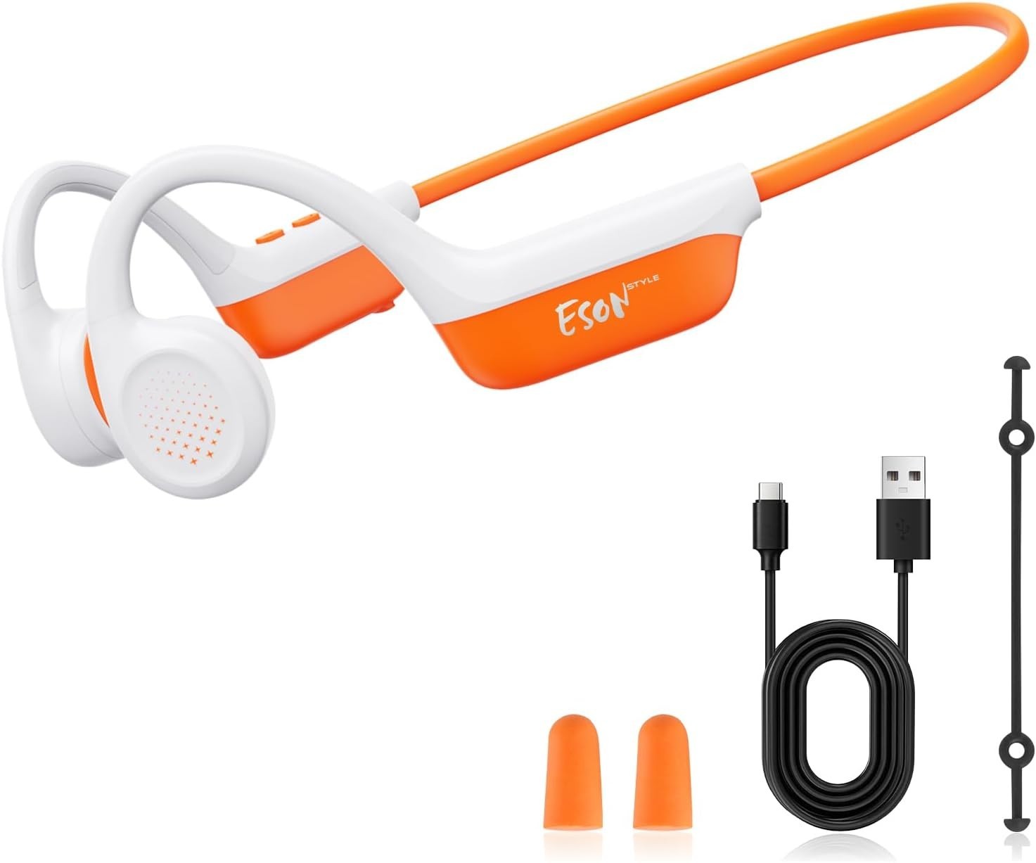 Auriculares de Conducción Ósea Bluetooth 6.0 IPX7 10H para Deportes. Nuevo