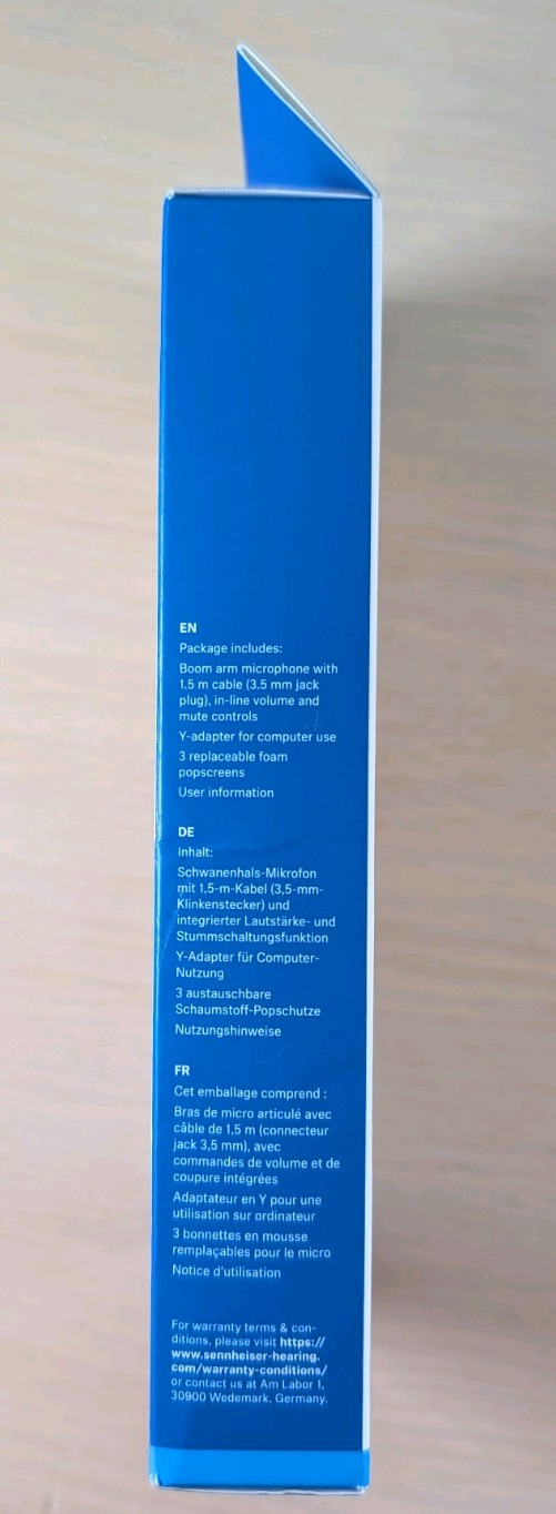 SENNHEISER HD 500 BAM add on Boom Arm Microphone 700456