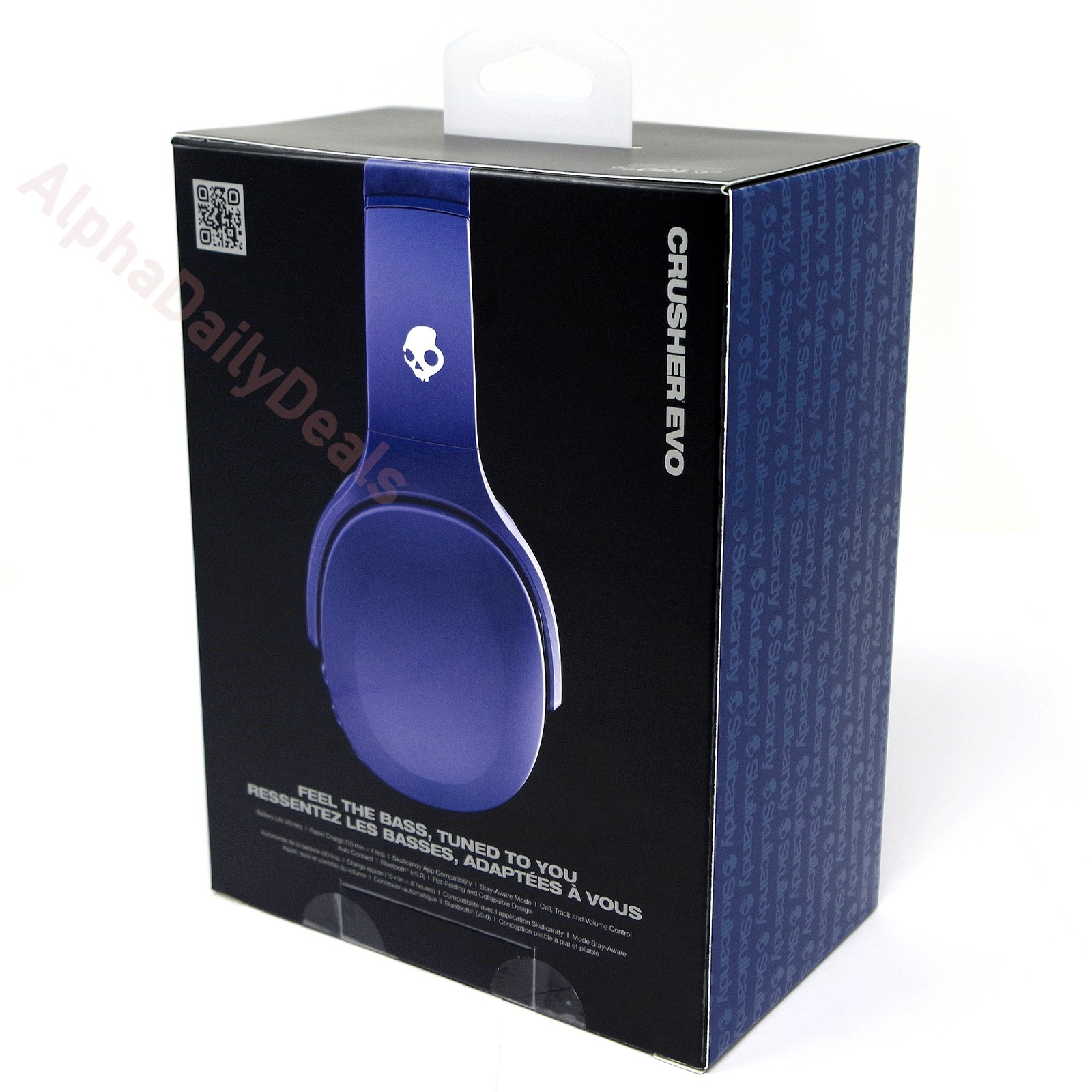 NEW Skullcandy Crusher Evo Wireless Bluetooth Over Ear Headphones Midnight Blue