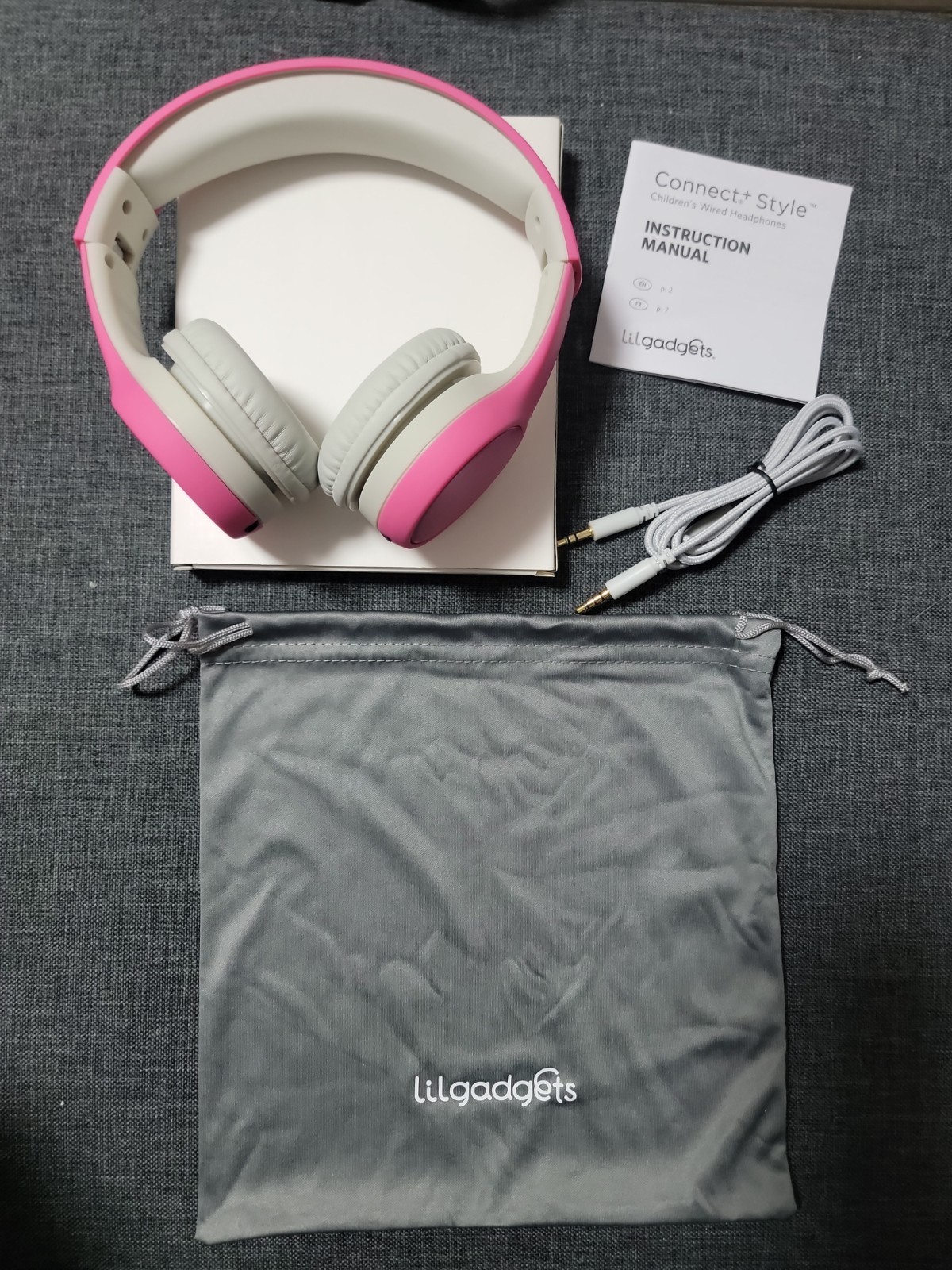 🏷LilGadgets Connect+ Style Wired Headphones for Kids – Safe and Comfortable