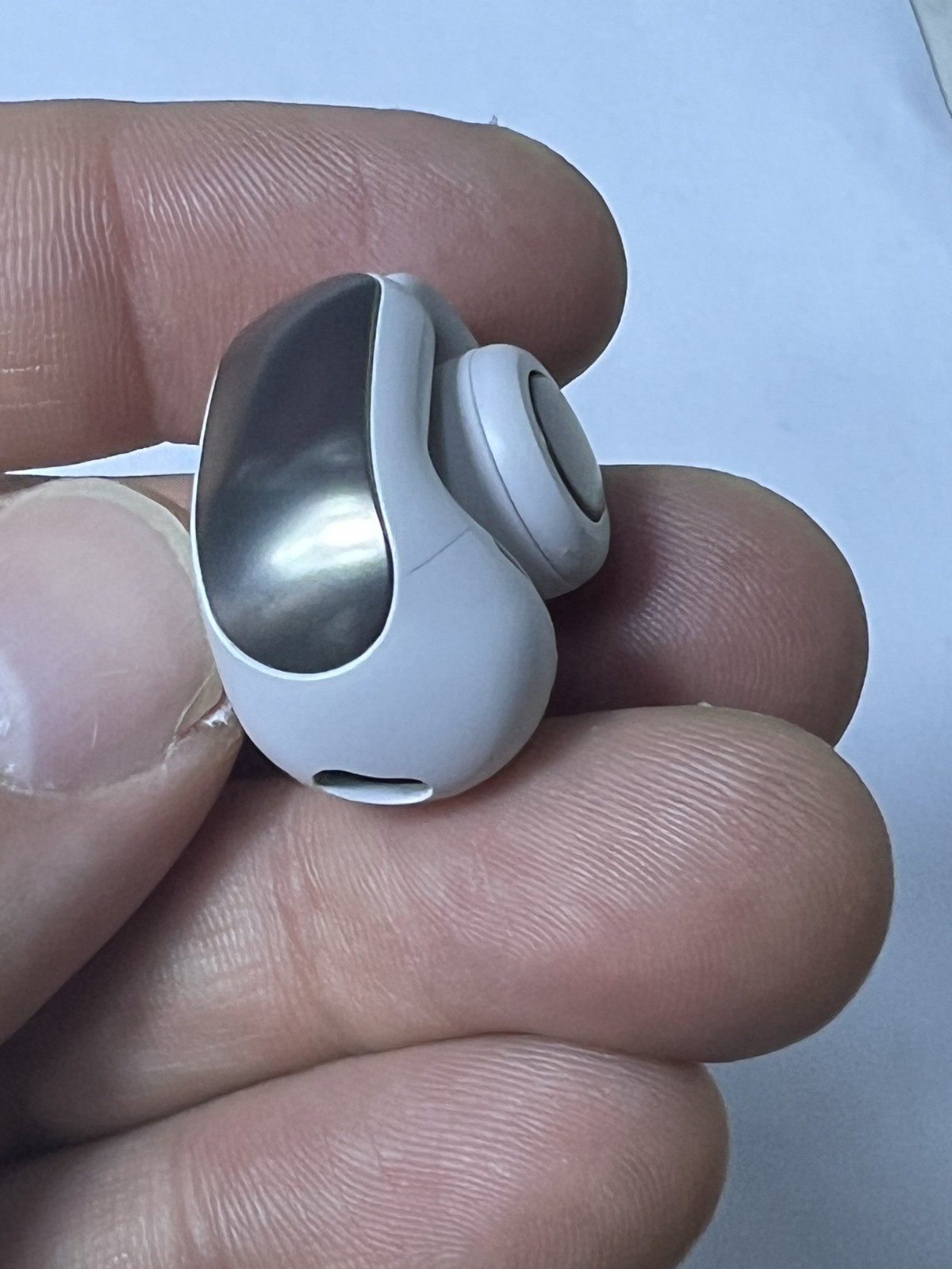 NEW Genuine BOSE Replacement Ultra Open Earbuds REPLACEMENT RIGHT – White Smoke