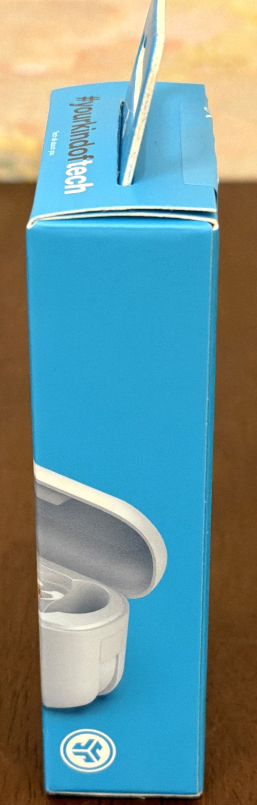 JLab Go Air POP+ True Wireless Bluetooth Earbuds LIGHT BLUE 35+ Hours SEALED