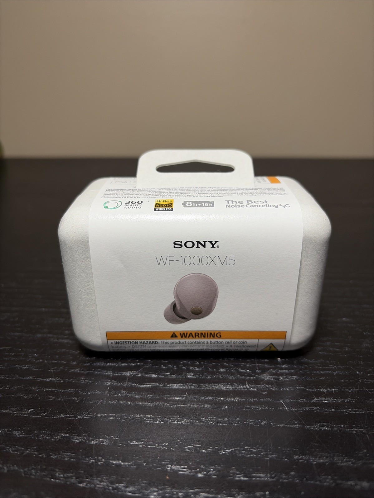Sony WF-1000XM5 Truly Wireless Noise Cancelling Earbuds Headphones Smoky Pink
