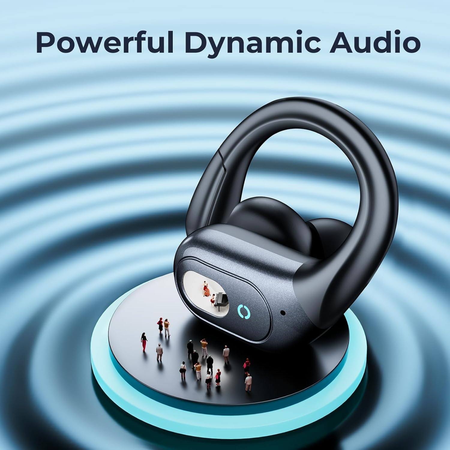 Wireless Active Noise Cancelling Earbuds, 90Hrs Playtime, IPX7 Waterproof