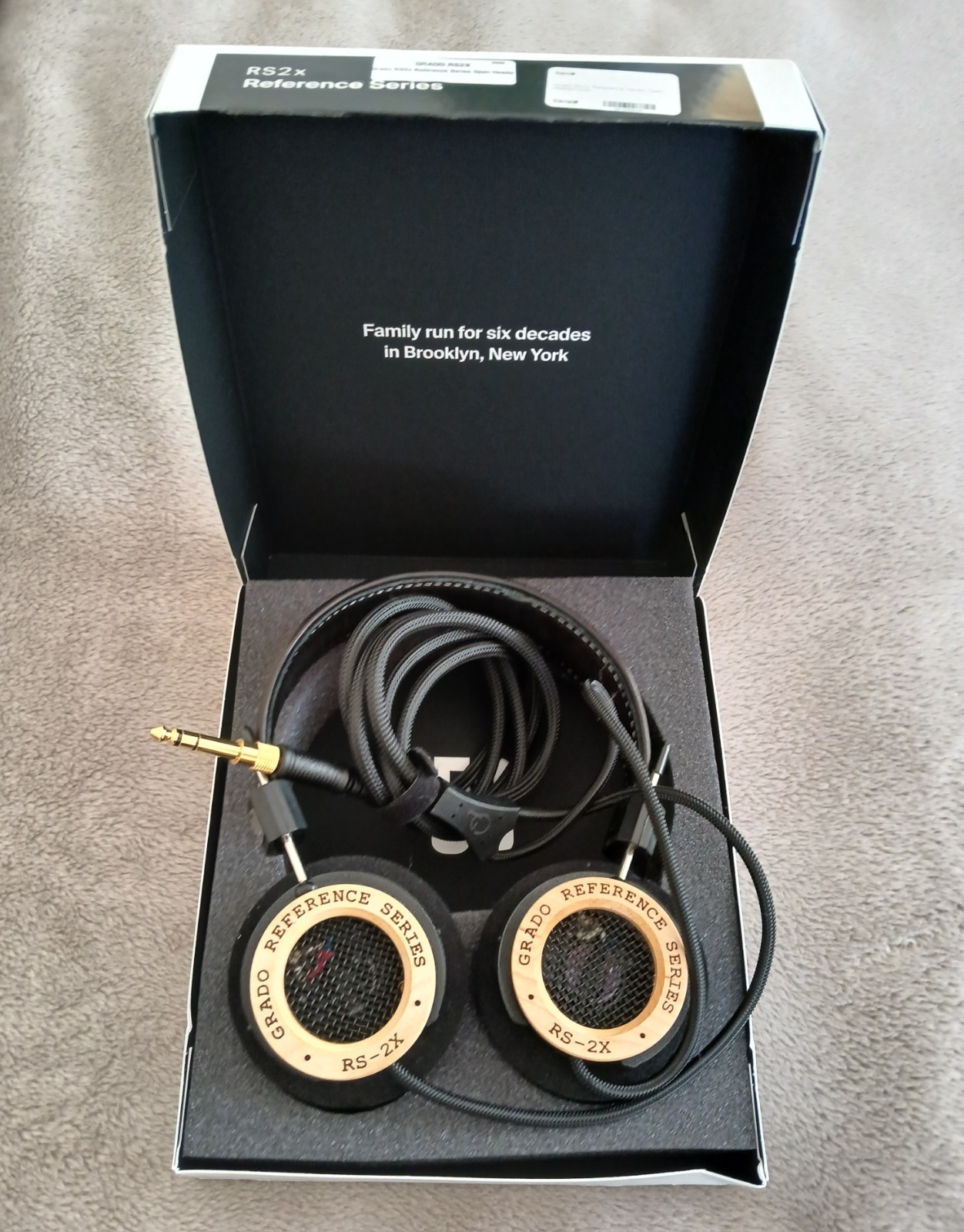 Grado Rs2x Headphones New In Box