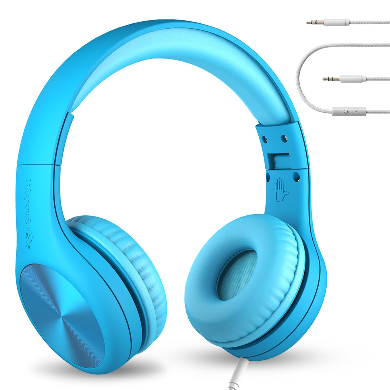 Blue Connect+ Pro Wired Kids Headphones Microphone Volume Limiting OverEar