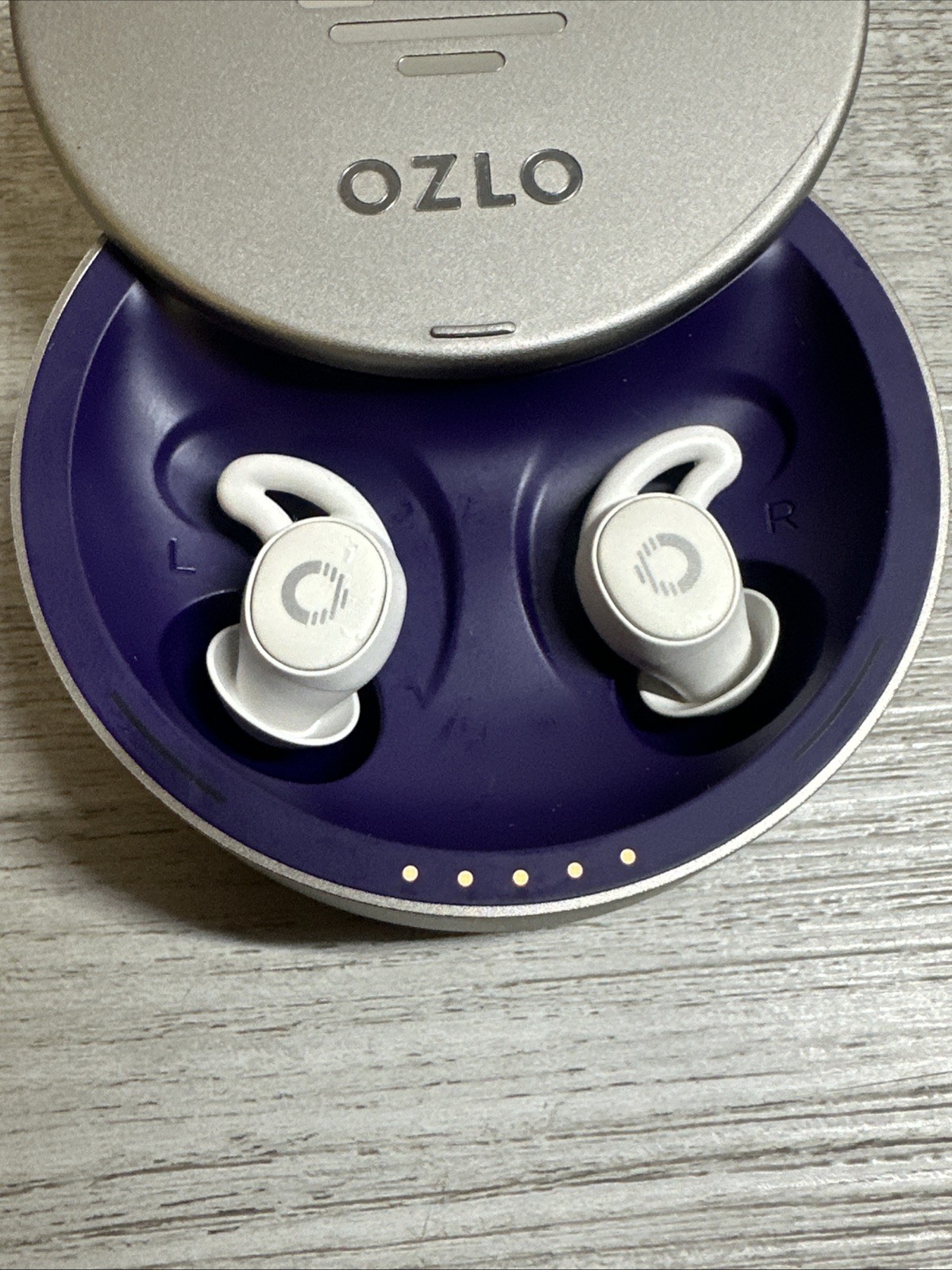 Ozlo Gray Active Noise Cancelling Sleepbuds Parts Or Repair Very Low Sound