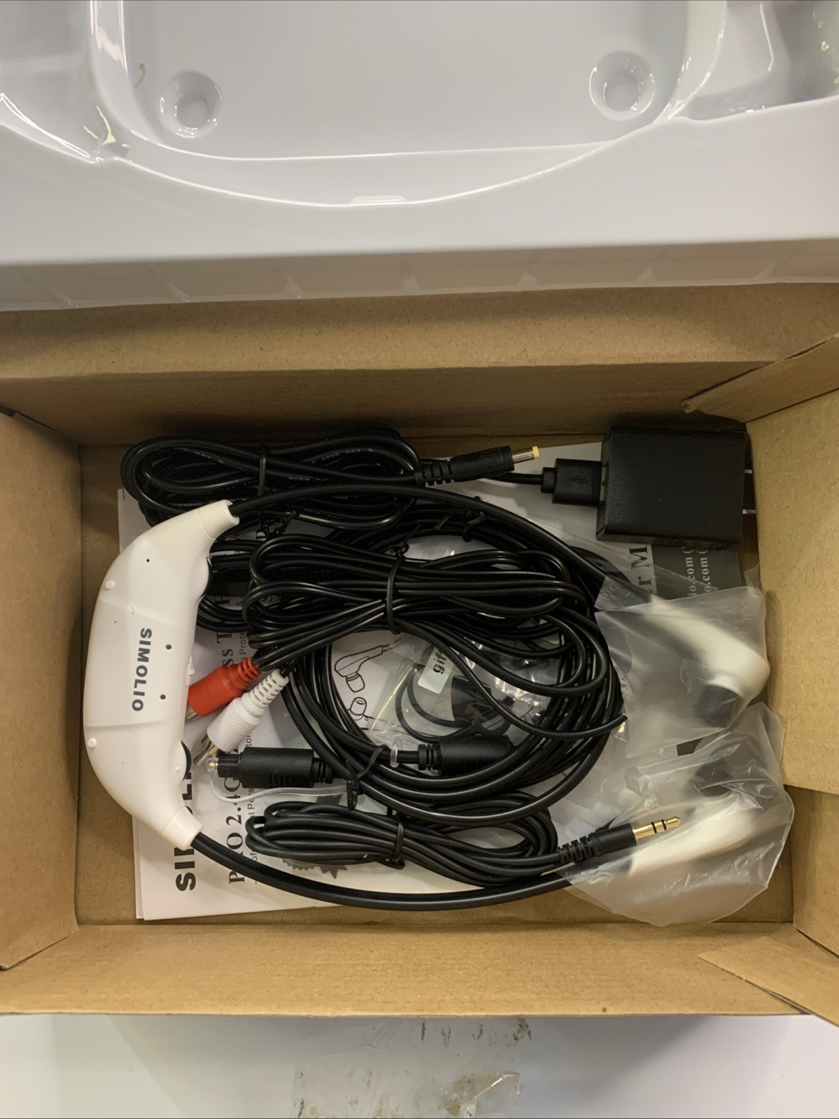 SIMOLIO SM-824D2 Dual Digital Wireless TV Headset Hearing Assistance