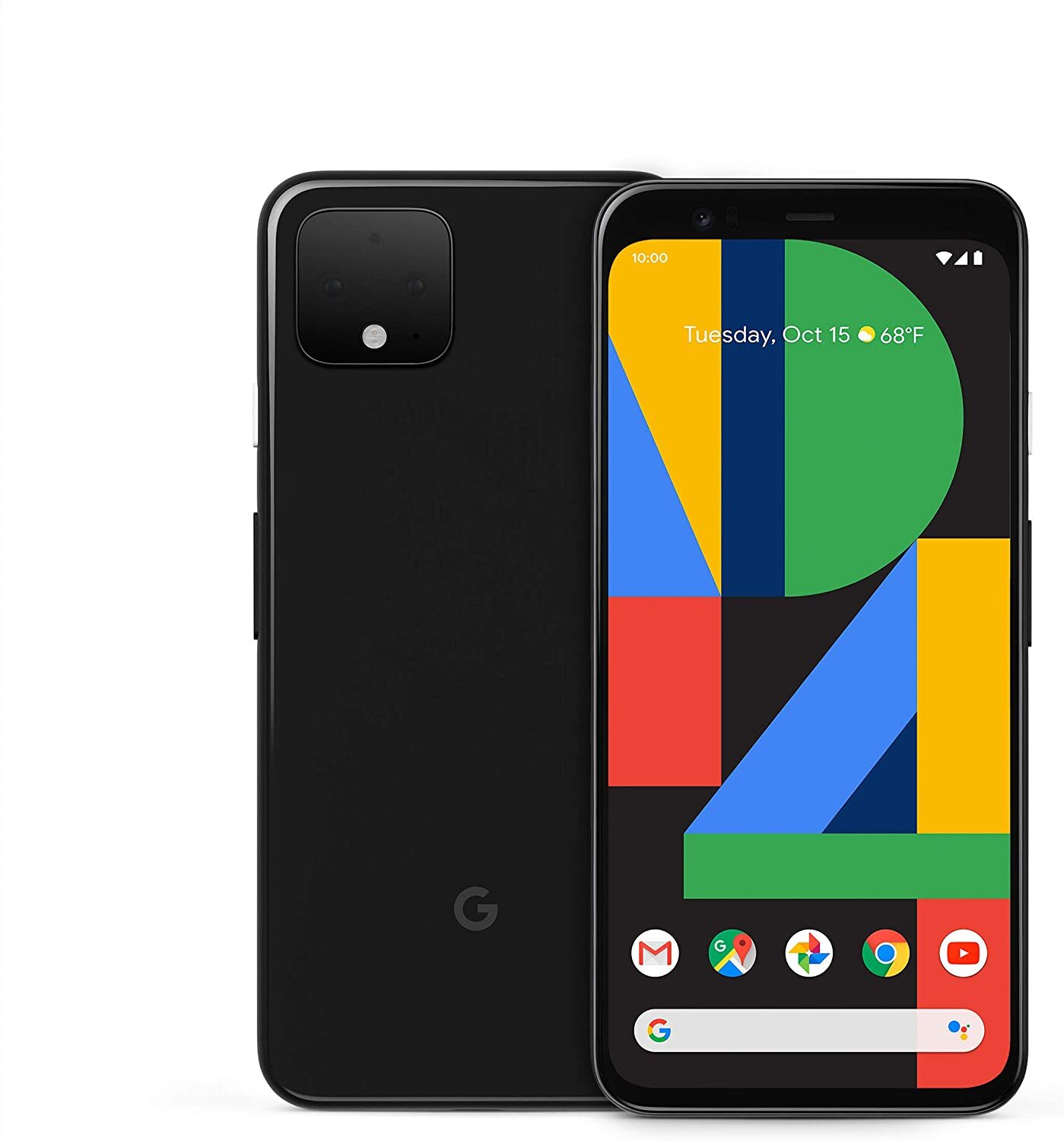 Google Pixel 4 – Just Black – 64GB – Unlocked -64GB – Good