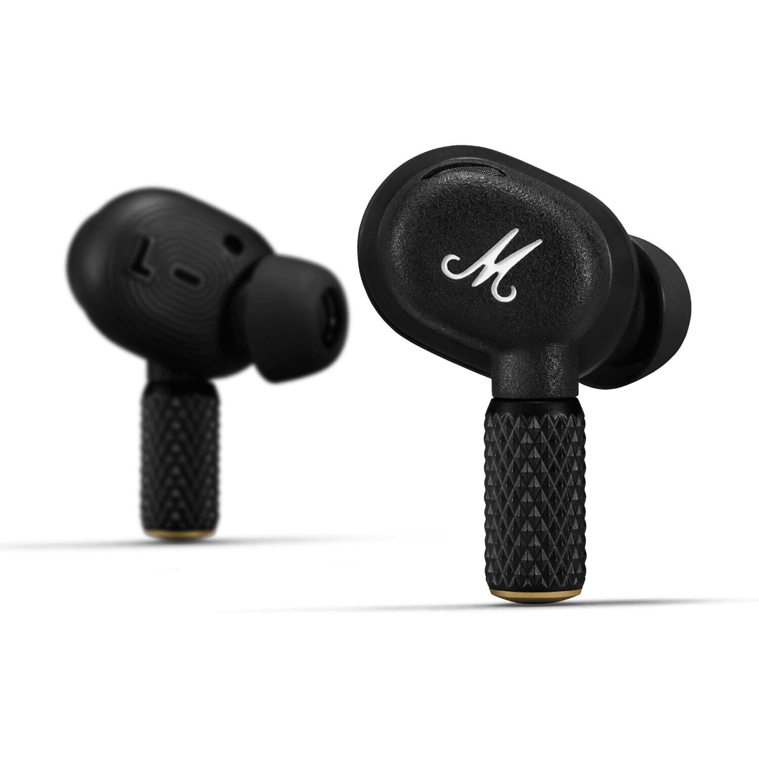 Marshall Motif II A.N.C Active Noise-Canceling Bluetooth Earbuds (Black)