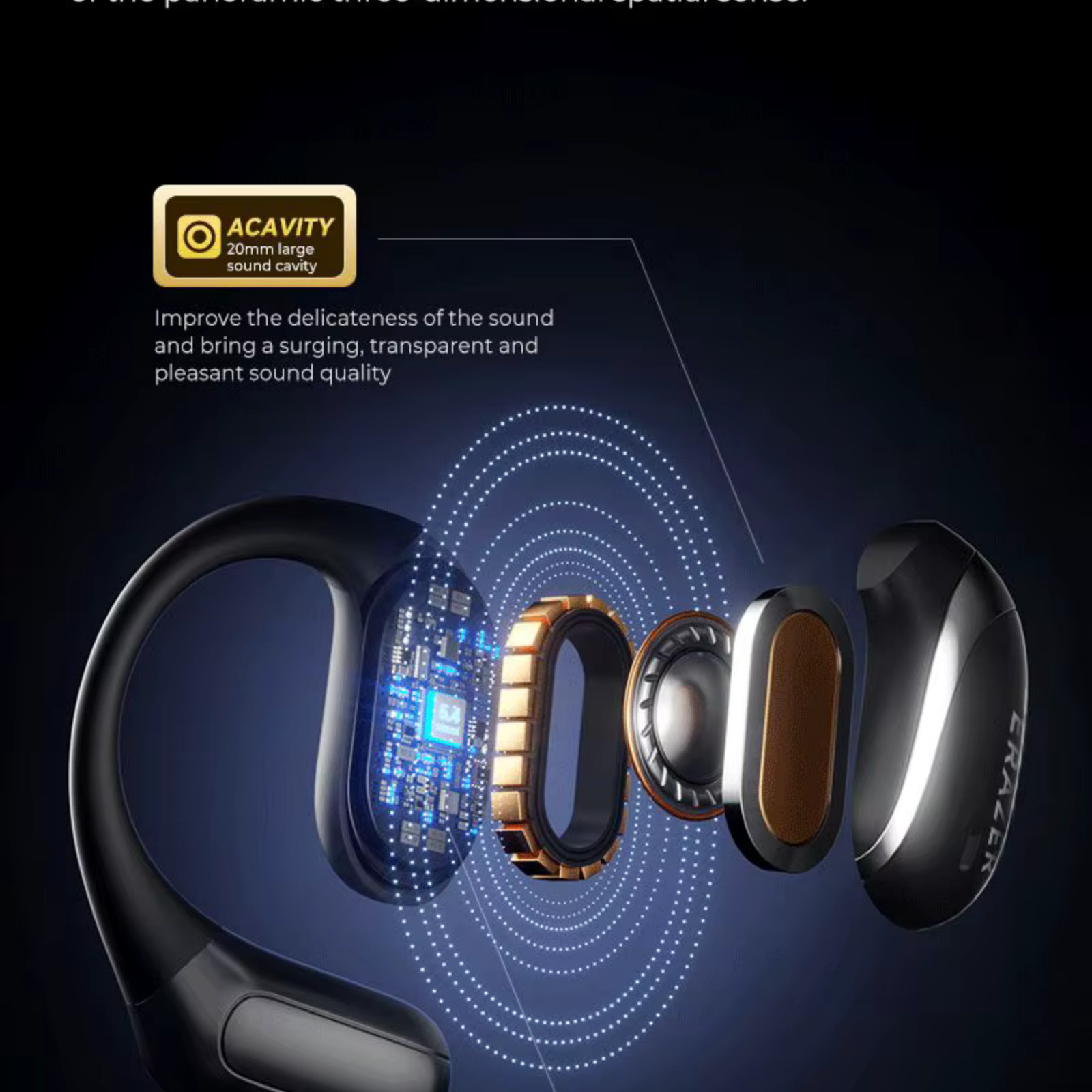 ERAZER X9 Wireless Bluetooth Earphones – HiFi Stereo, Noise Cancelling, Waterpro