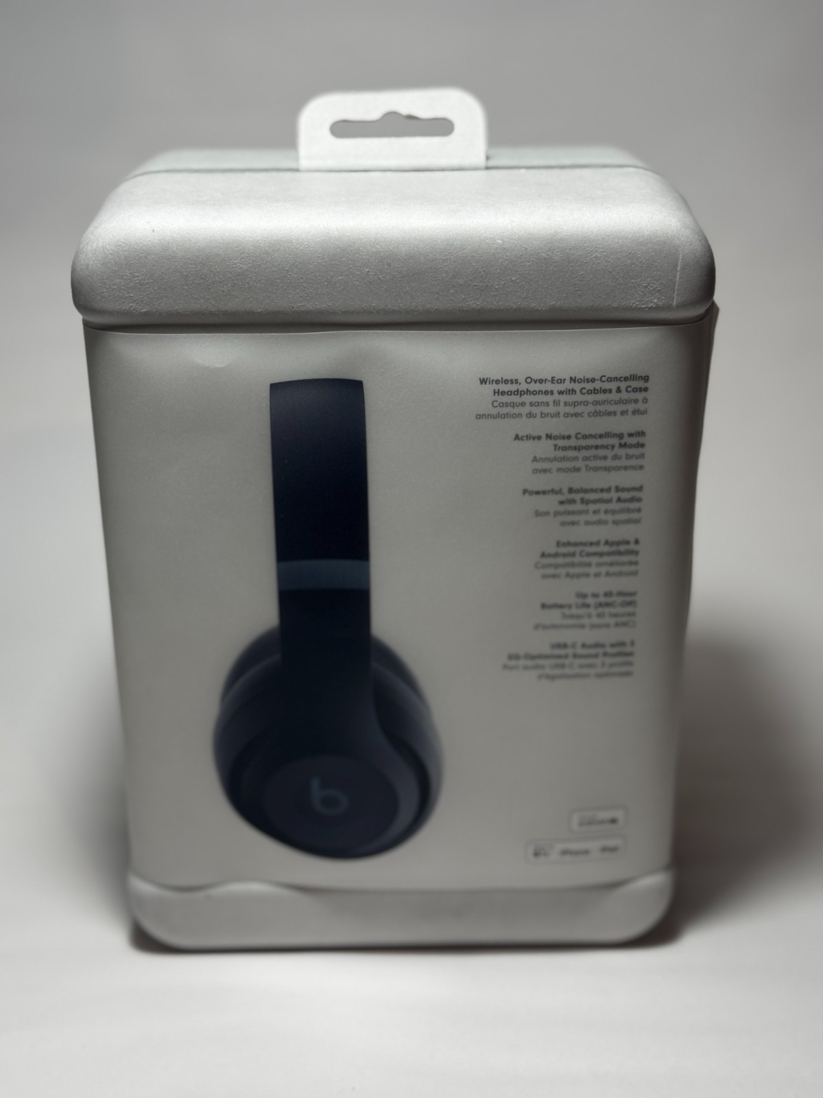 Beats Studio Pro Wireless Noise Cancelling Headphones – Navy Blue MQTT3LL/A