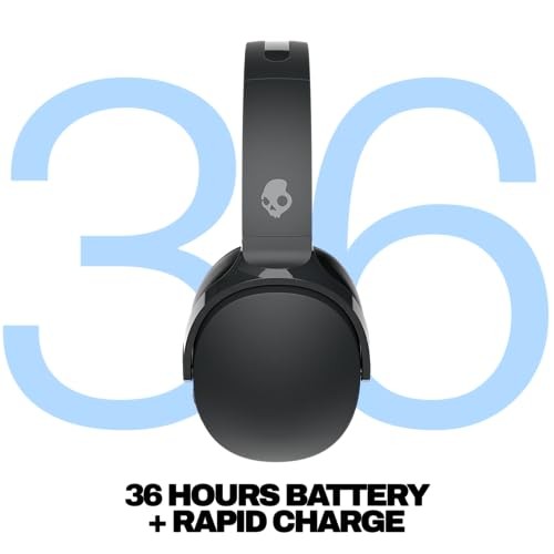 SKULLCANDY HESH EVO WIRELESS OVER-EAR BLUETOOTH NOISE ISOLATING – BLACK
