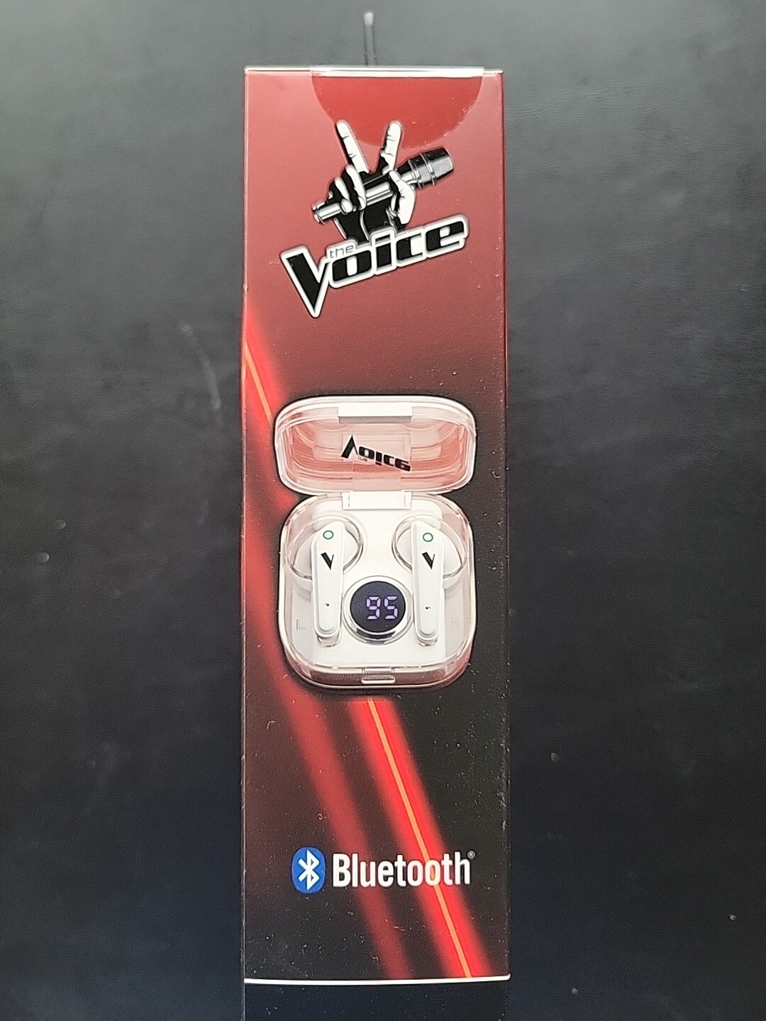 The Voice Duo True Wireless Stereo Earbuds with Mic – White [Electronics]