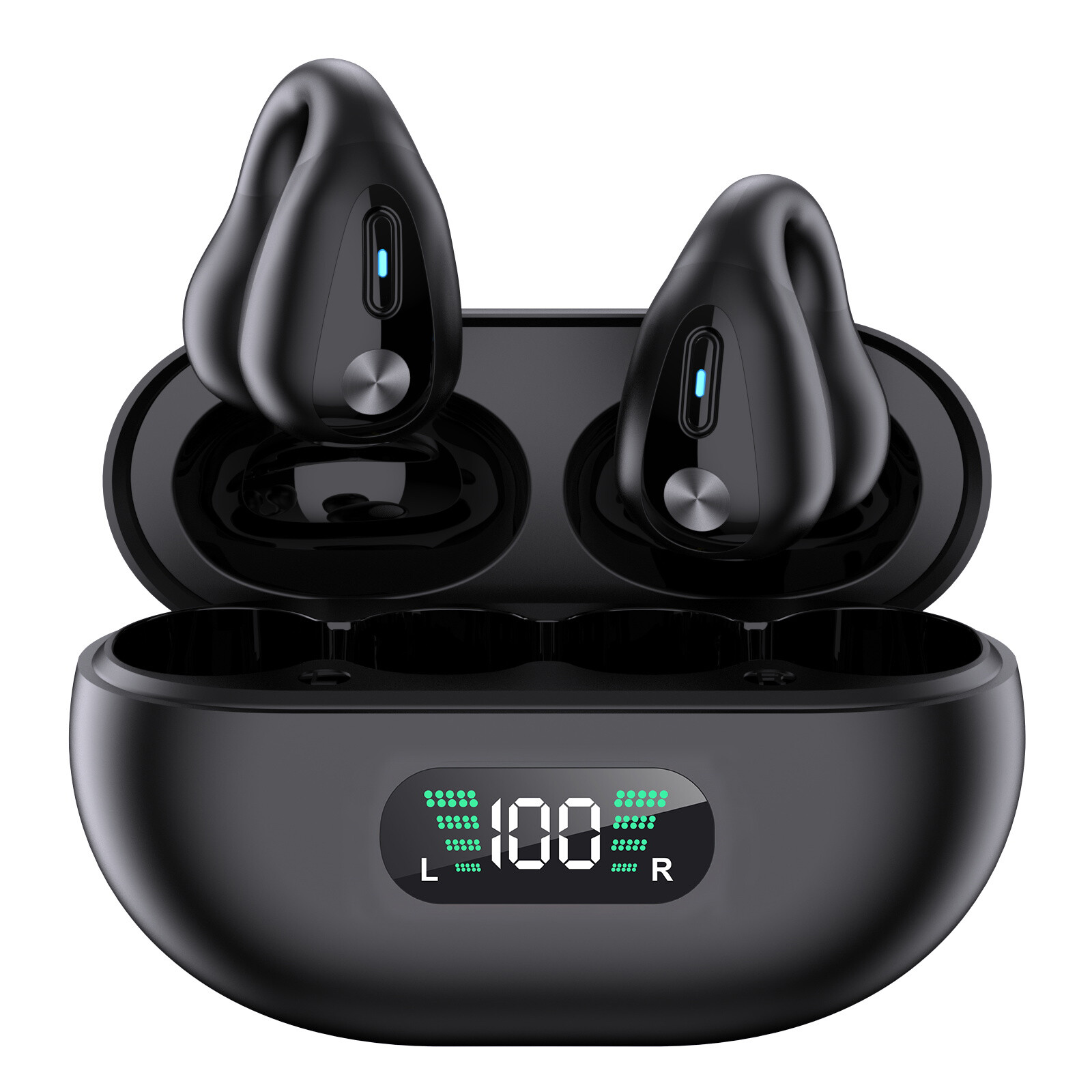 YYK-Q80 Headphones with Earhooks Built-in 350mAh P5E4