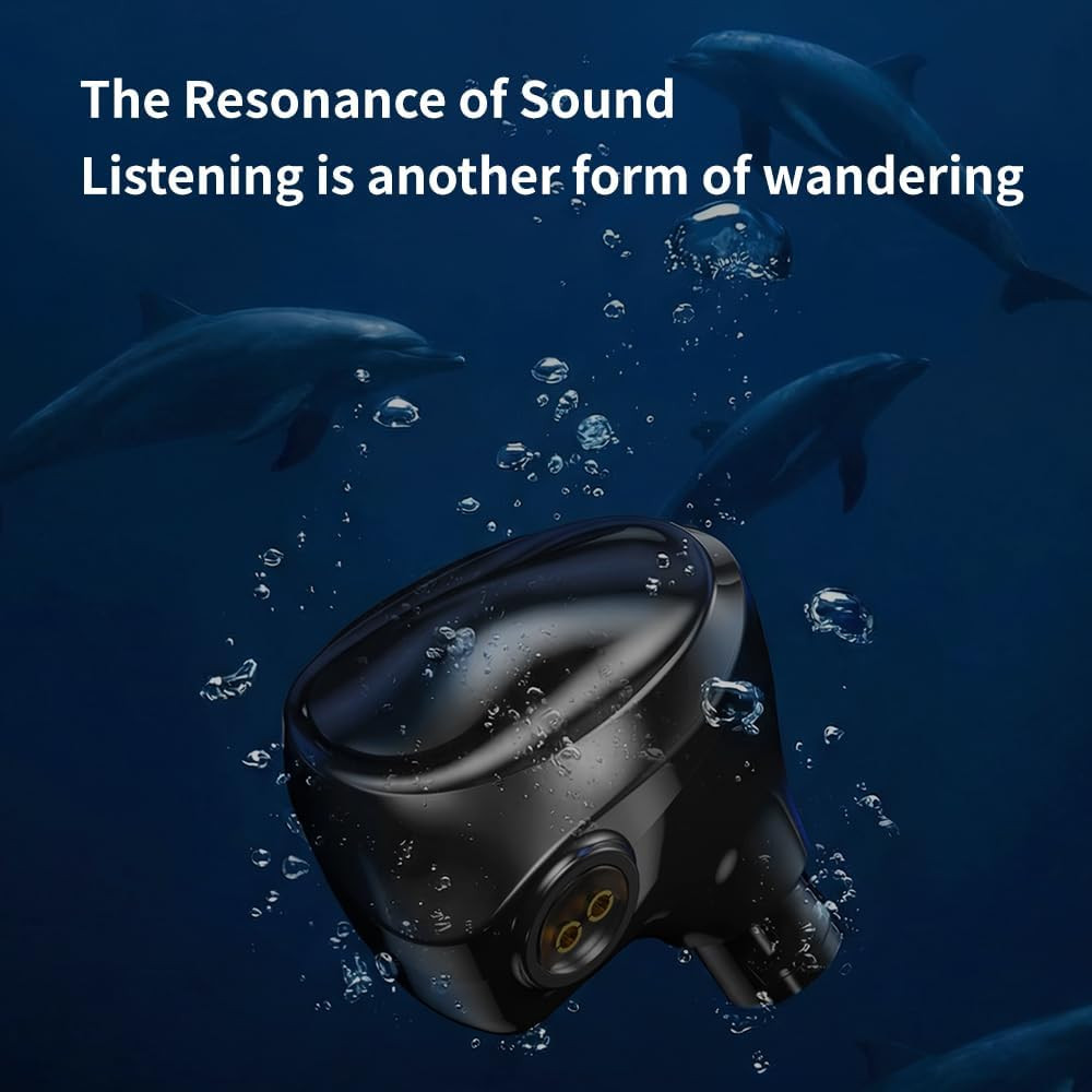 TRN Dolphin 10Mm Dual Magnetic Circuit Dynamic Driver In-Ear Headphone