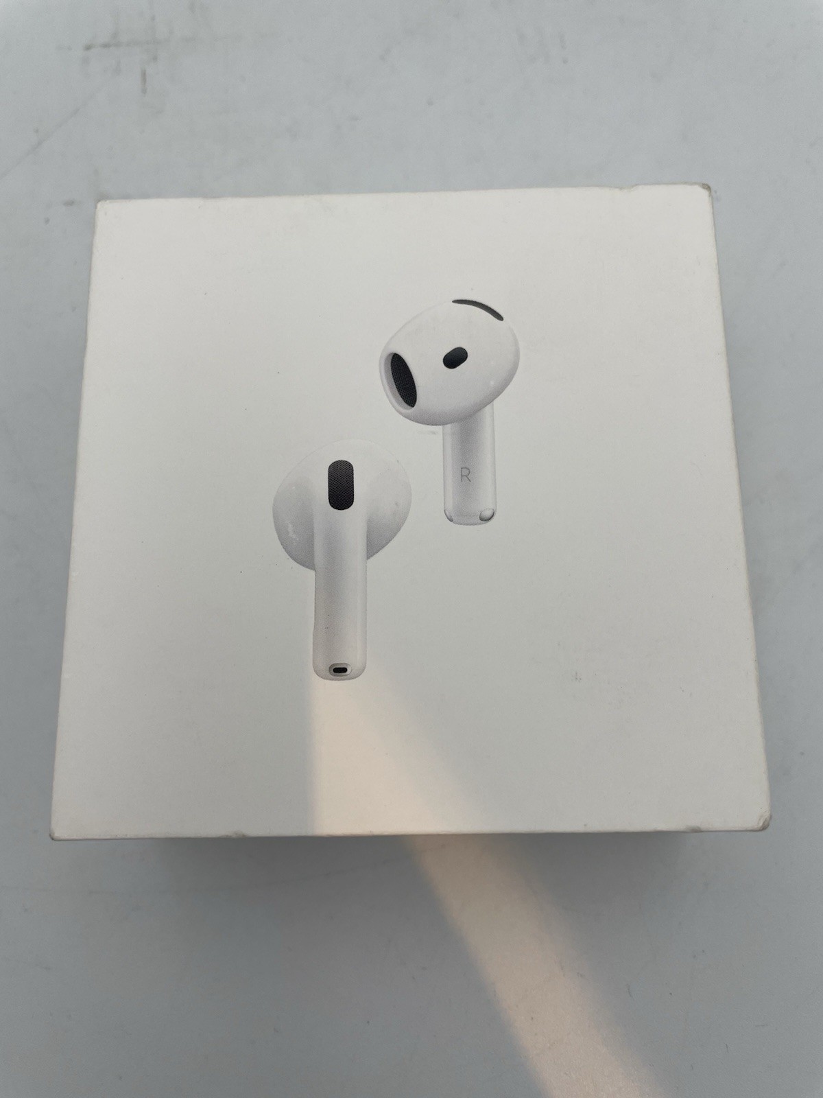Apple AirPods 4 Wireless Earbuds, Headphones With Noise Cancellation – MXP93LL/A