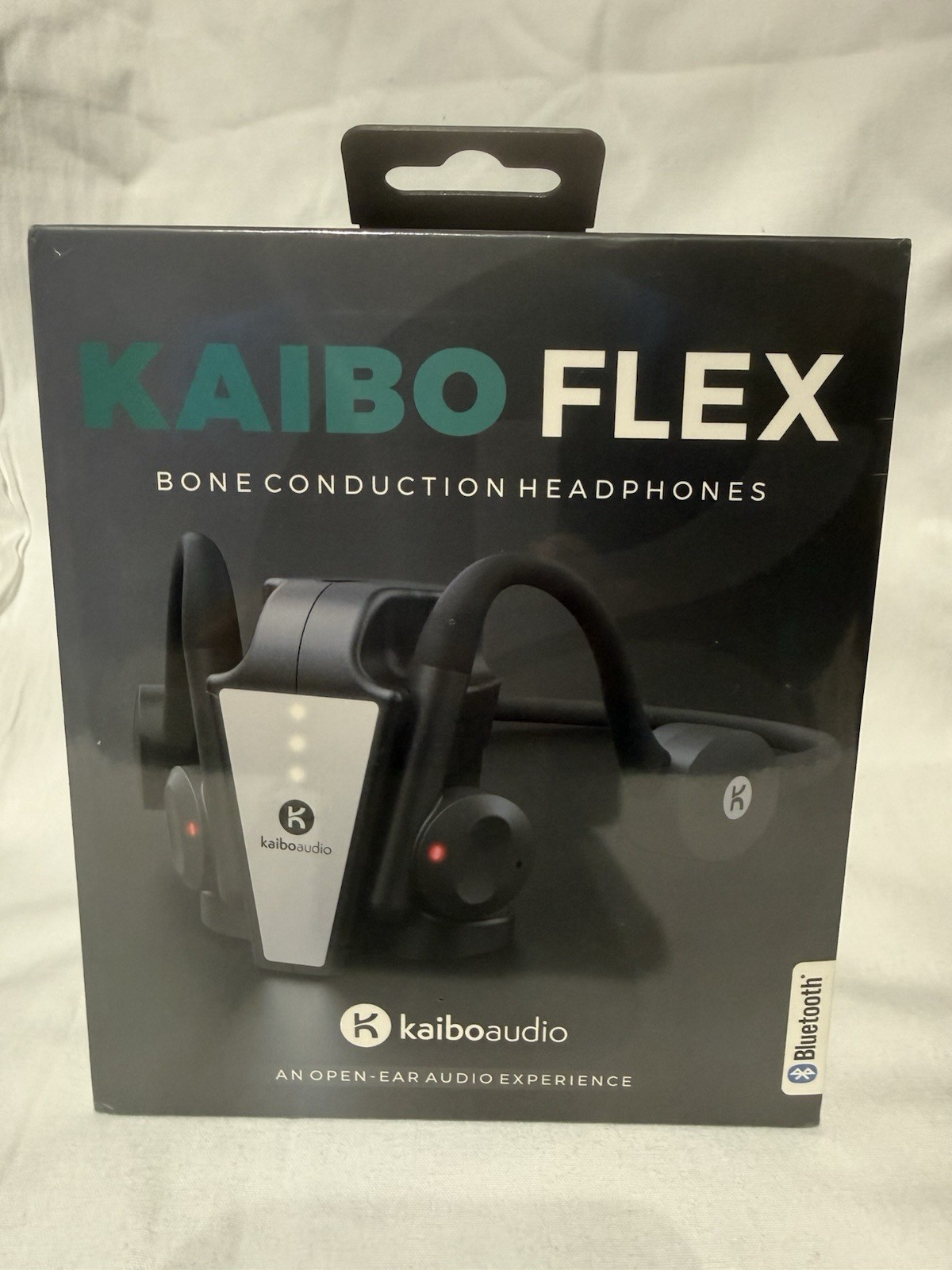 Kaibo Flex Bone Conduction Midnight Black Headphones- Sealed