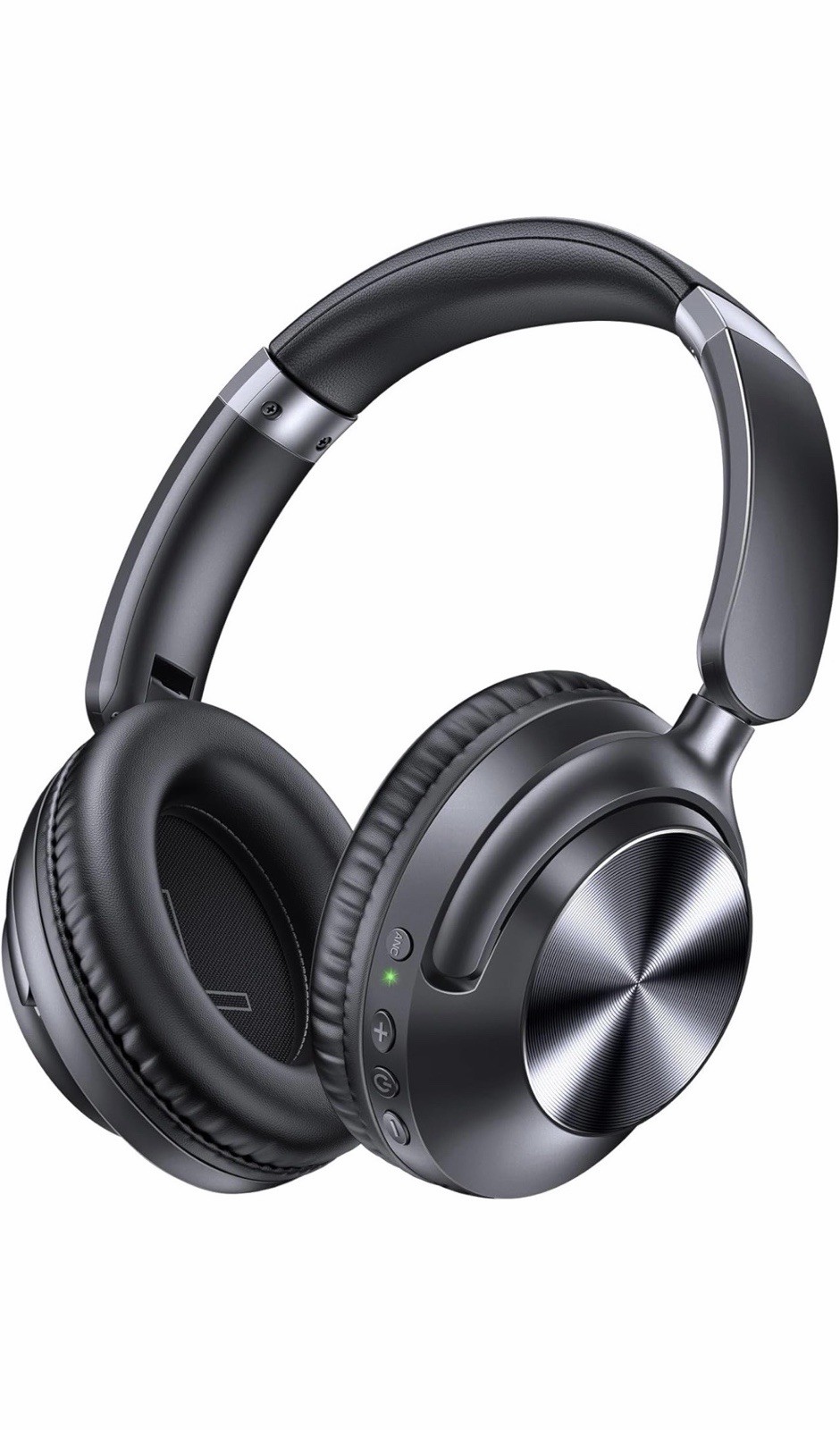 TAGRY Hybrid Active Noise Cancelling Headphones 100H Playtime Wireless Bluetooth