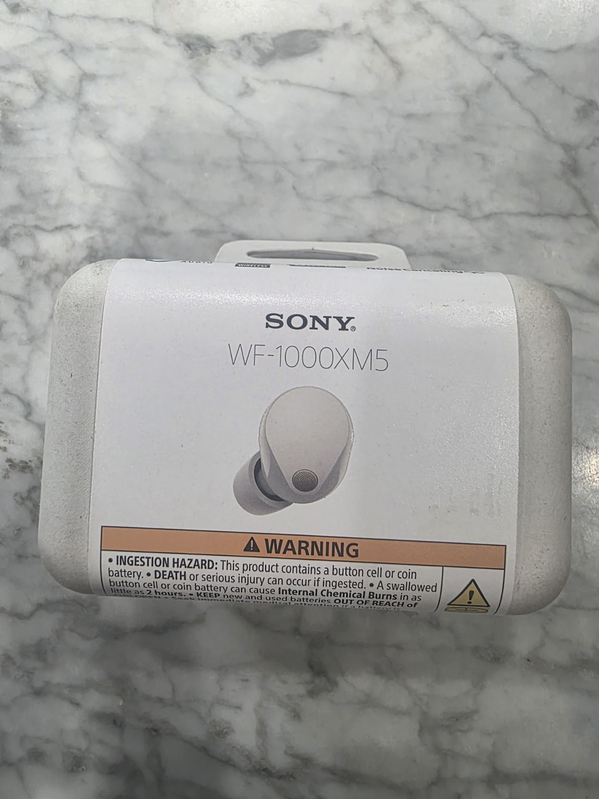 New Sony WF-1000XM5 Noise-Canceling True Wireless In-Ear Headphones Silver
