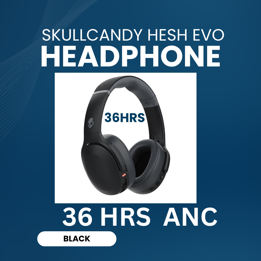 Skullcandy Crusher evo Wireless Headphones – Blue ( New & sealed)