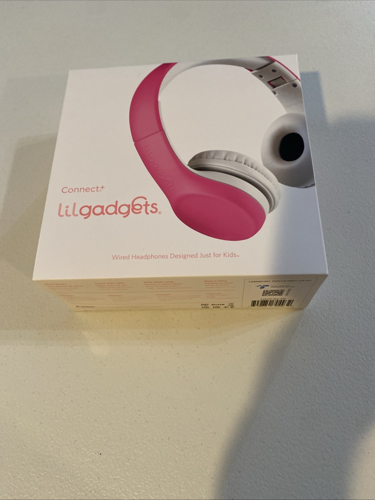 LilGadgets Kids Premium Volume Limited Wired Headphones (Pink)