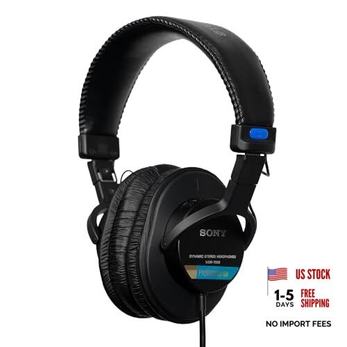 Sony MDR7506 Professional Large Diaphragm Headphone