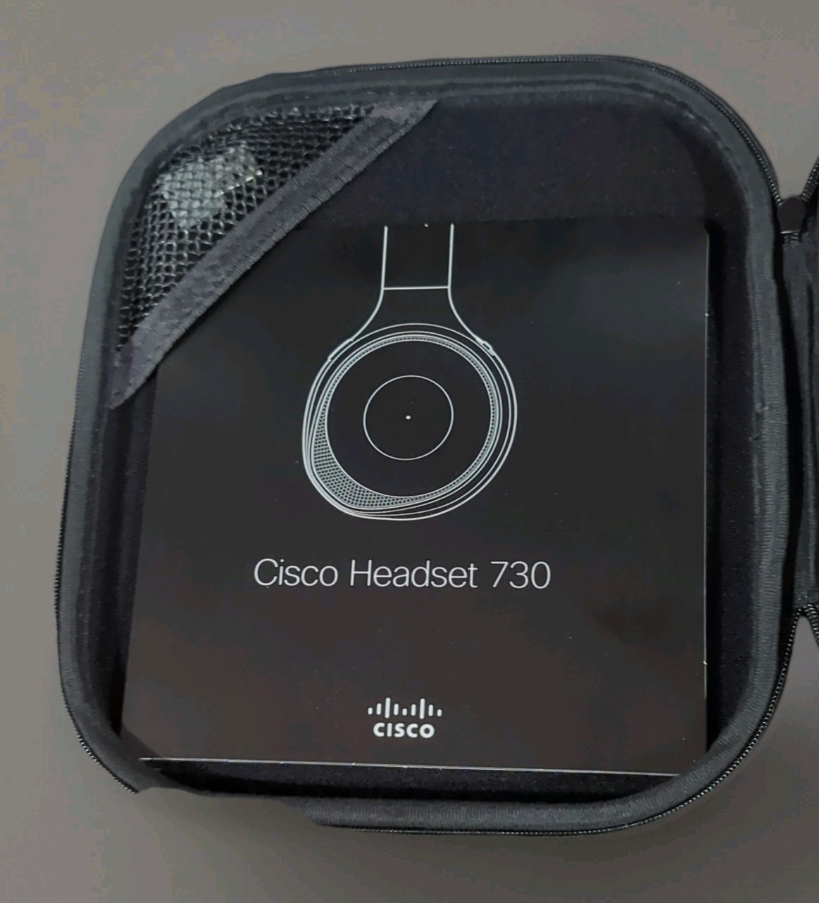 Cisco Headset 730 Wireless Bluetooth Over-Ear ANC Headphones w/ Case Manual