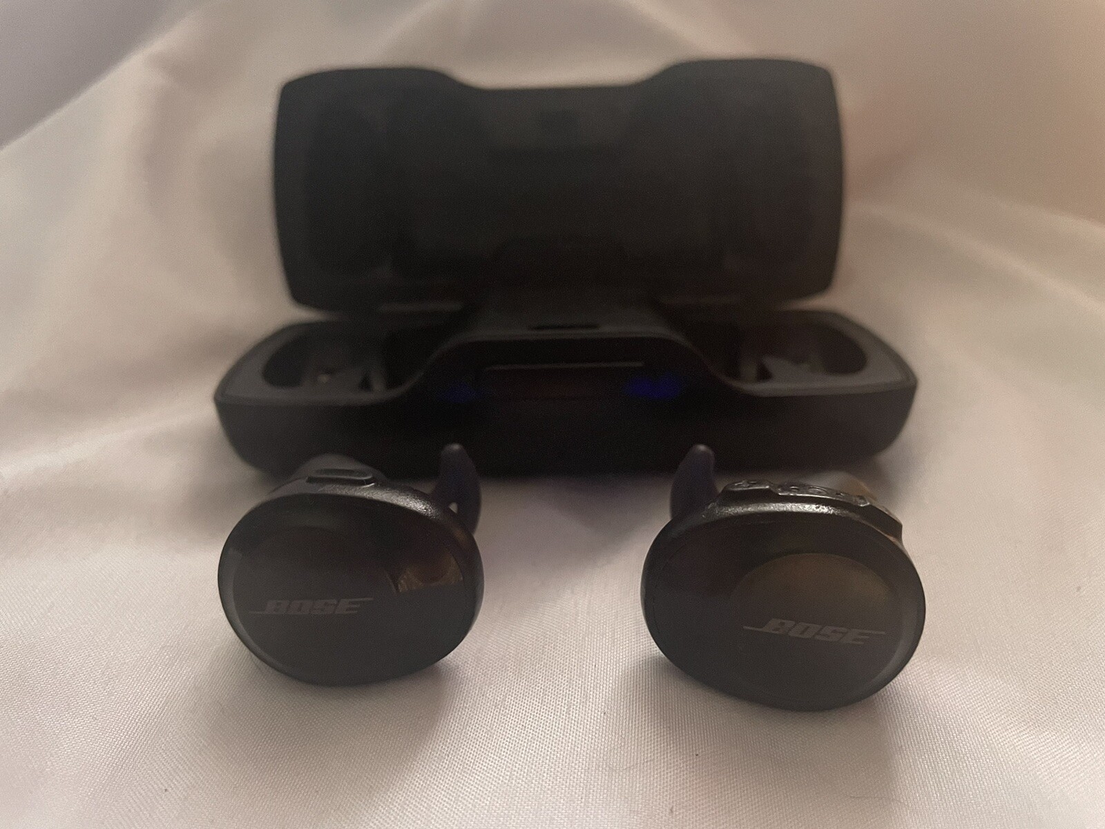 Bose SOUNDSPORT FREE WIRELESS Headphones Bluetooth Midnight Blue – Citron Yellow