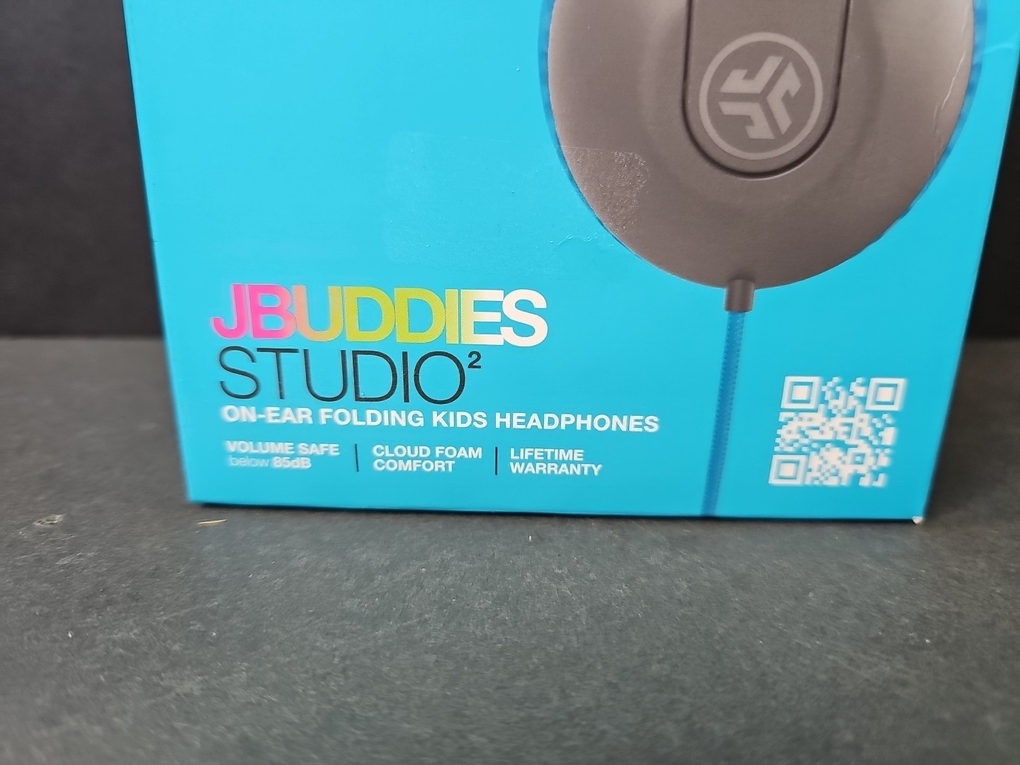 JBuddies Studio 2 Wired Kids Headphones – Black/Blue