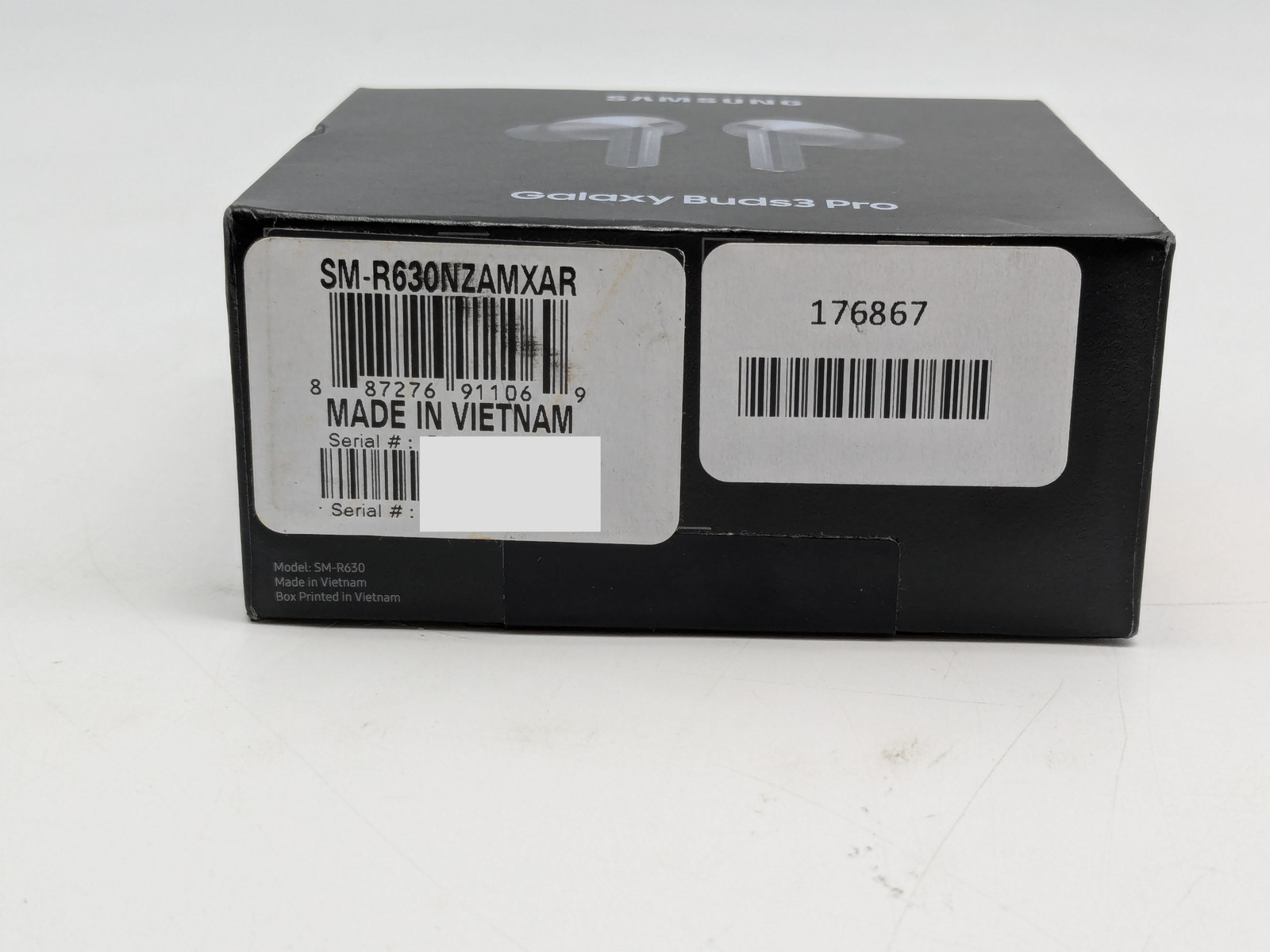 Samsung Galaxy Pro Buds3 Wireless Bluetooth Earbuds in Black (SM-R630NZWAXAR)
