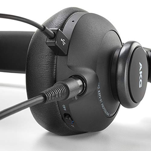 AKG K371-BT Wireless & Wired Closed-Back Studio Headphones Bluetooth 5Hz–40kHz