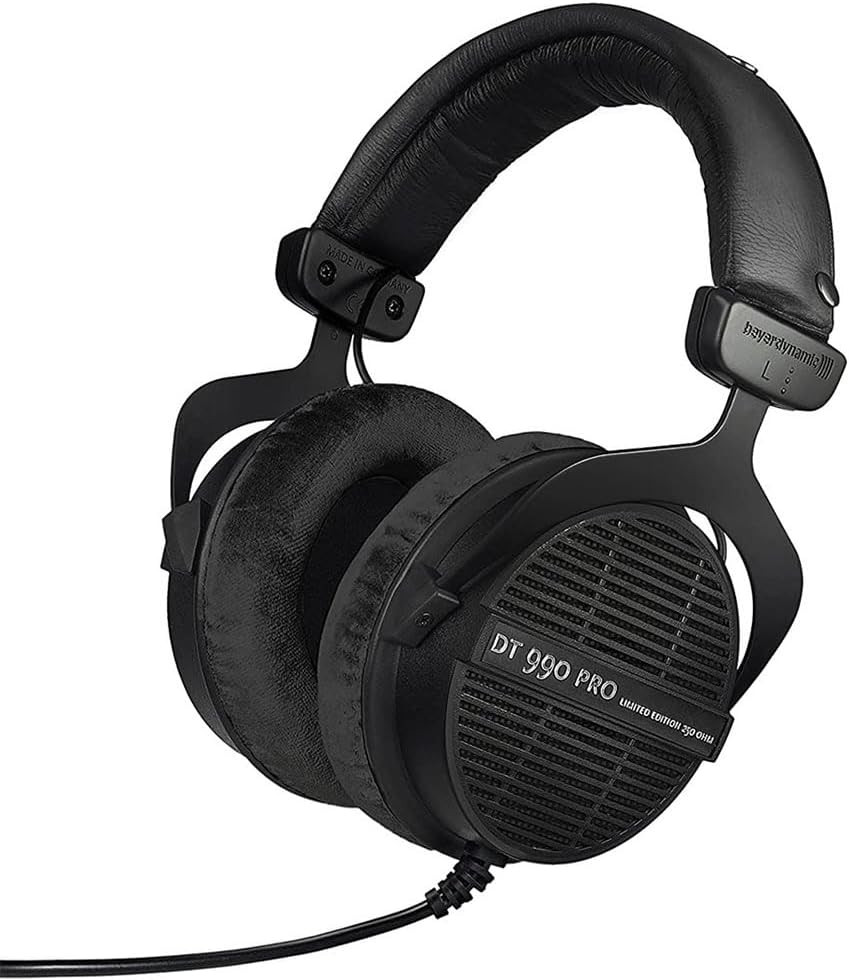 DT 990 PRO 250 Ohm – Limited Edition (Black, Straight Cable)