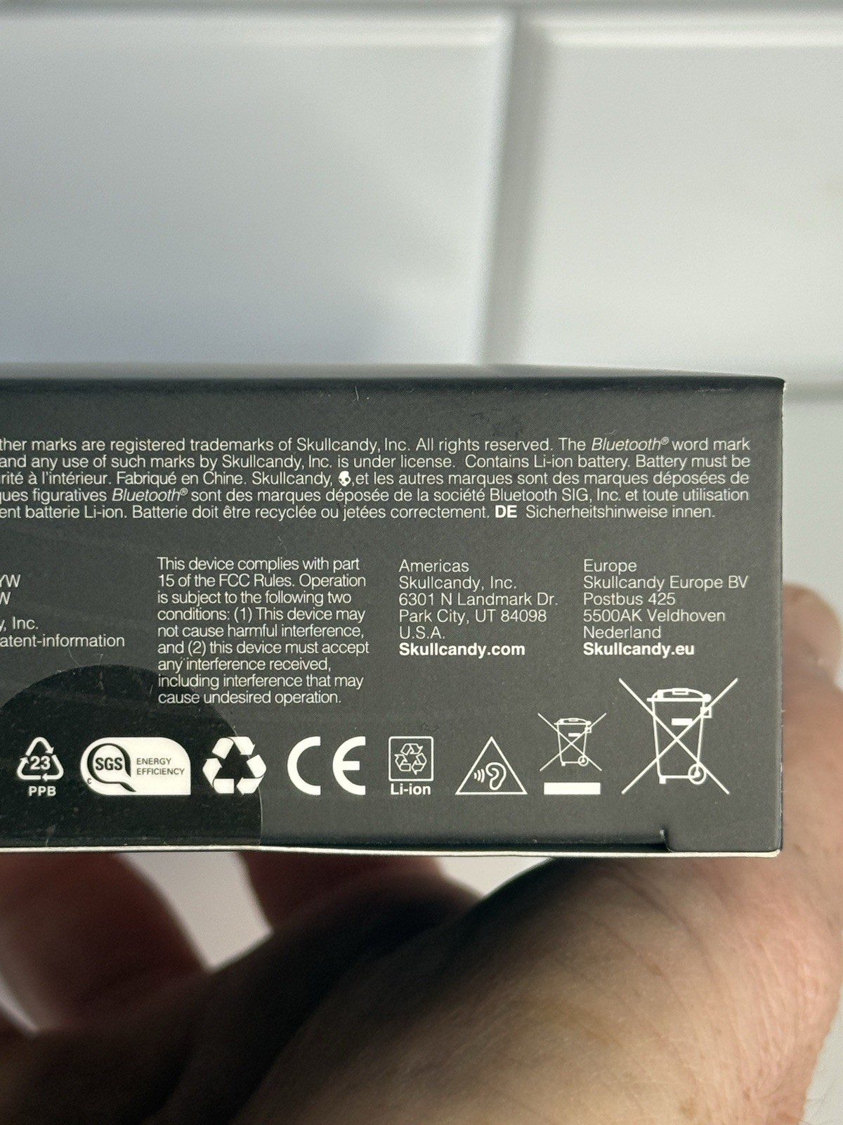 Brand New Vinyl by Skullcandy True Wireless Bluetooth Earbuds – Sunset – SEALED!