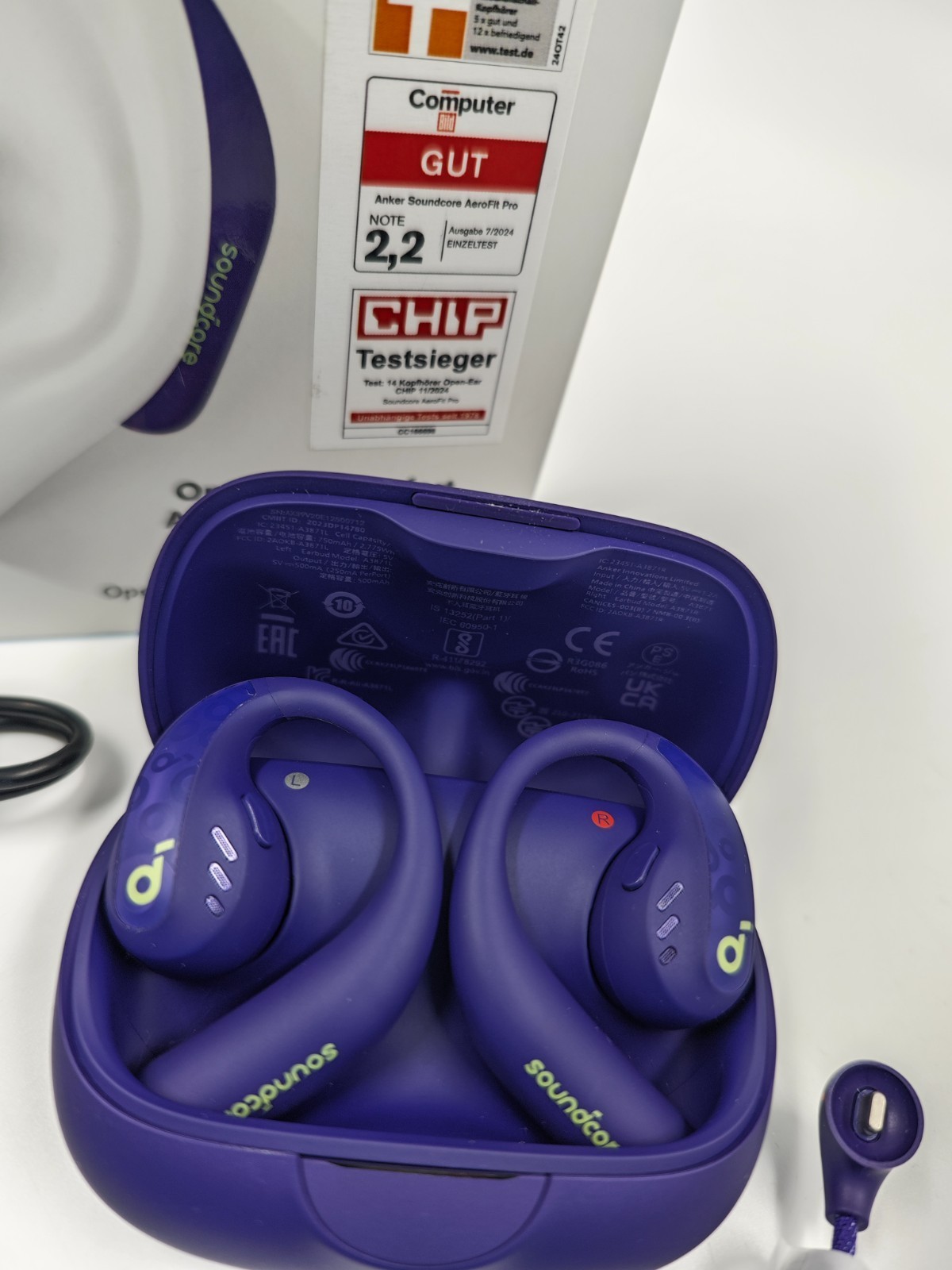 Soundcore by Anker AeroFit Pro Headphones – Used
