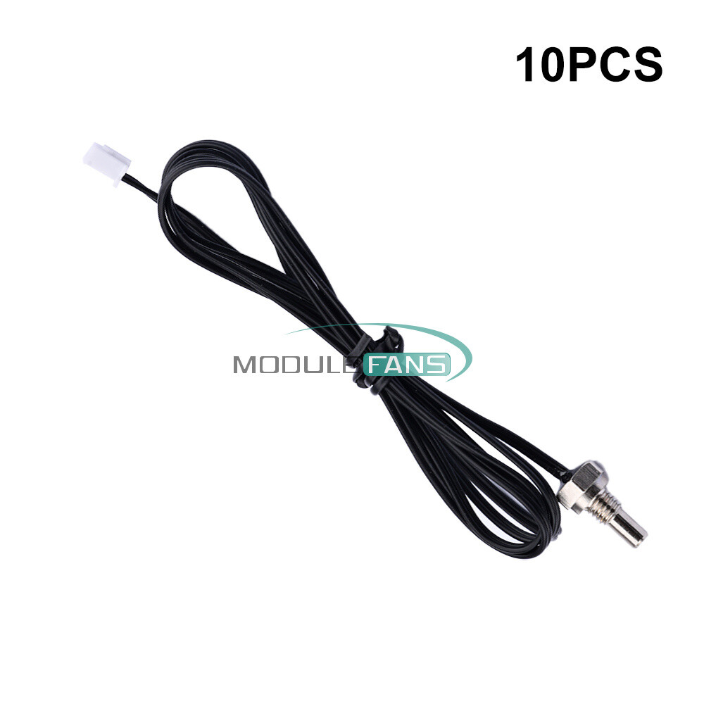 100* NTC 10K Thermistor Temperature Sensor Thread Probe Cable fr TEMP Controller