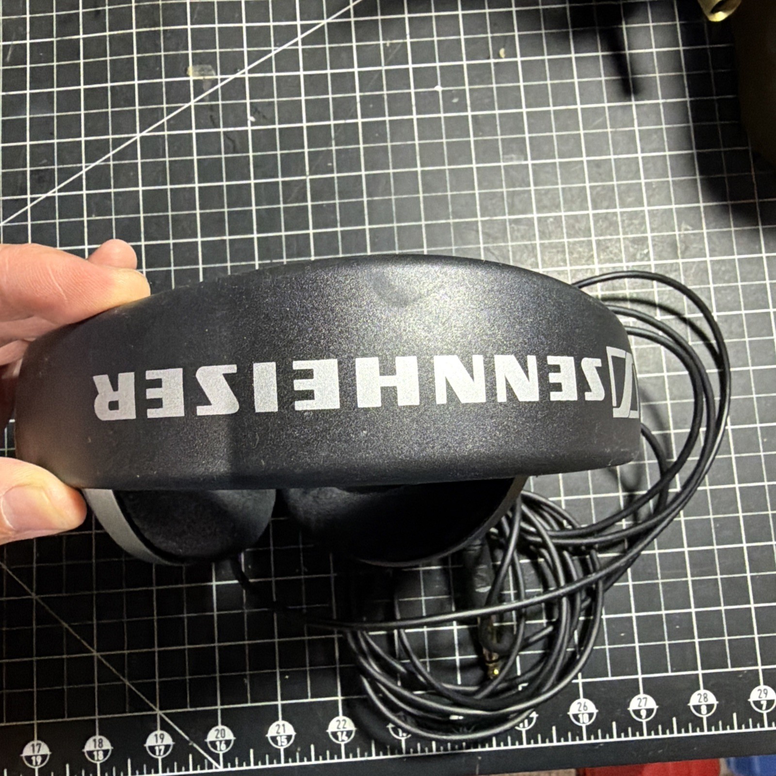 Sennheiser HD 555 Headband Headphones – Black/Gray