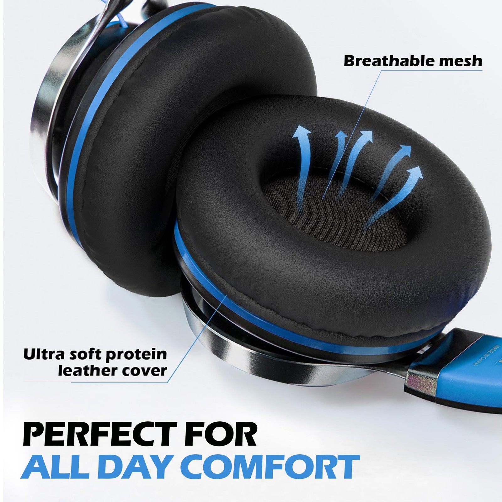 AILIHEN C8 Kids Headphones Wired, On-Ear Headphones with Microphone and Volum…