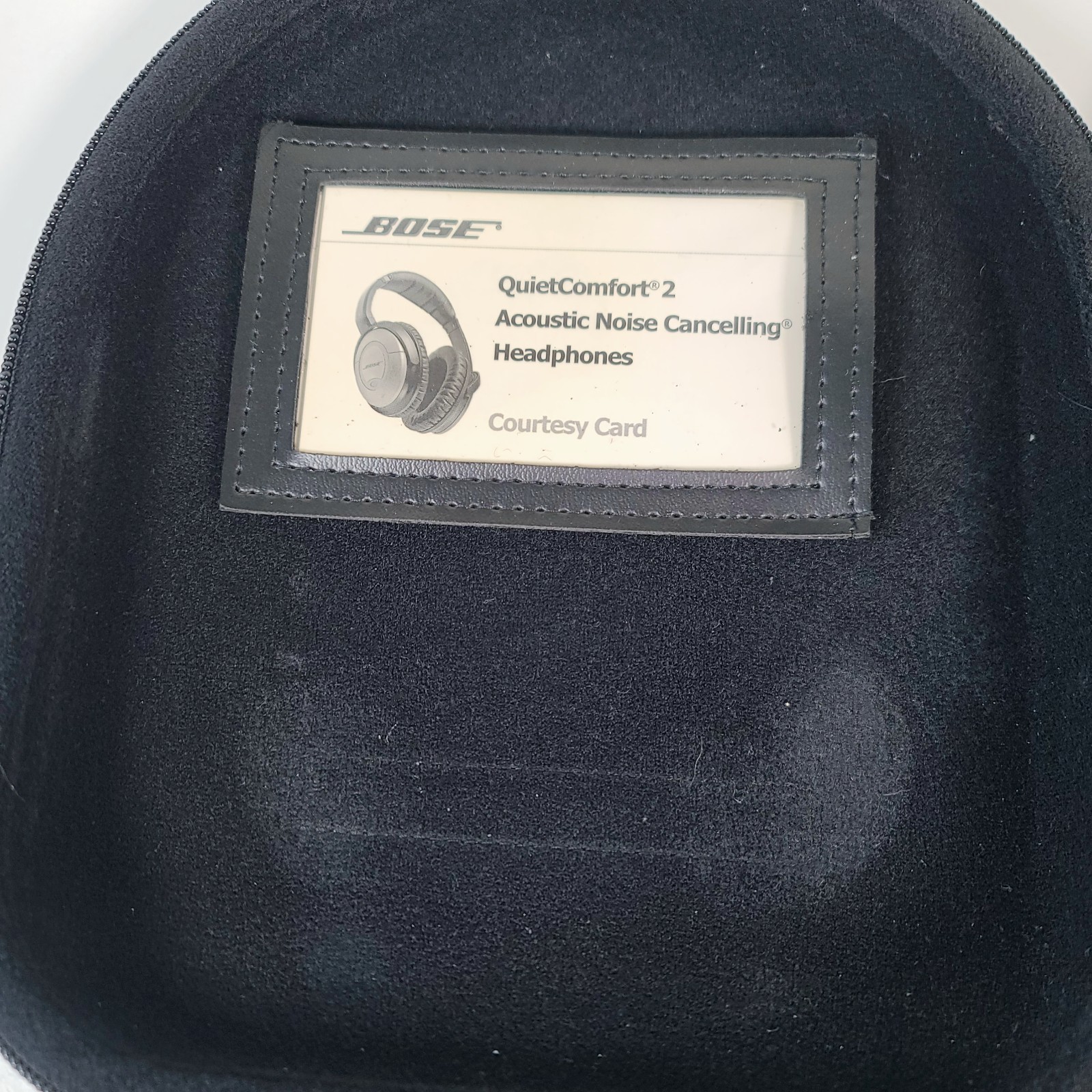 Bose QuietComfort 2 Acoustic Noise Cancelling Wired Headphone w/ Protective Case