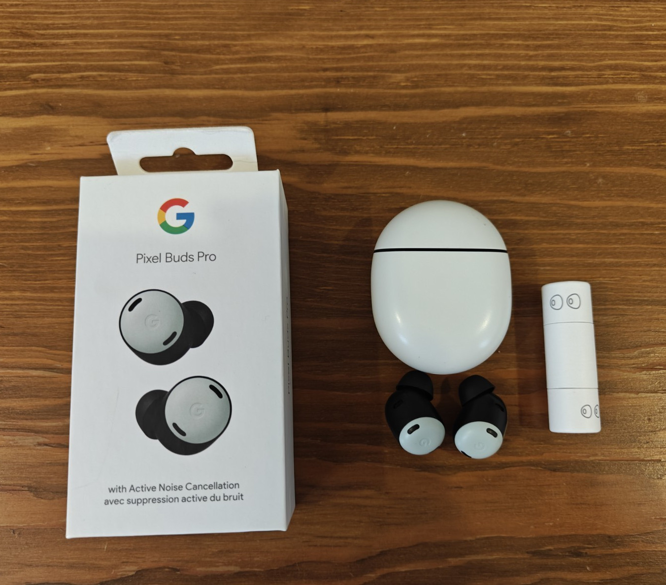 Google Pixel Buds Pro True Wireless Bluetooth In-Ear Earbuds ANC Mic White Case