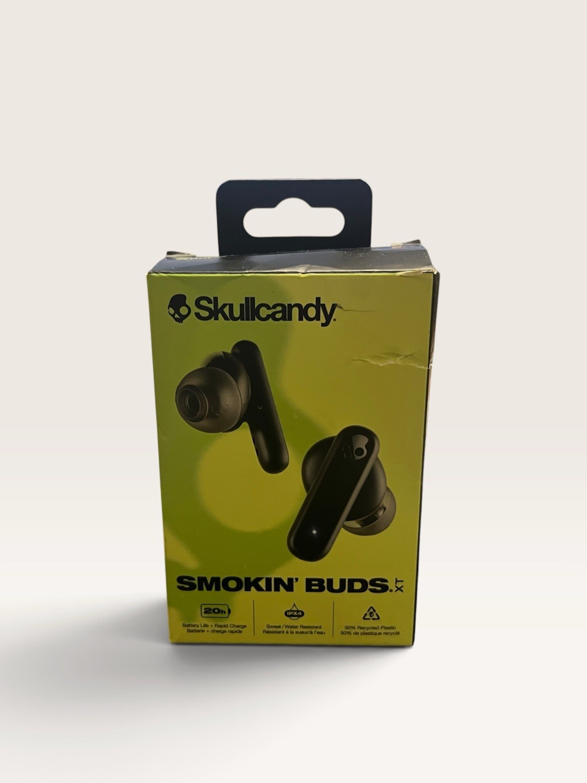 Skullcandy Smokin’ Buds Wireless In-Ear Earbuds – True Black NIB