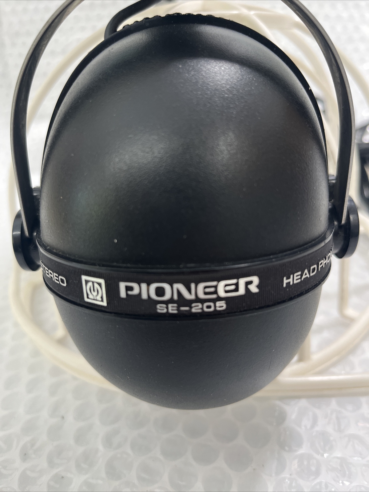 PIONEER Over The Ear Headphones SE-205 Studio Monitor Black 1980s