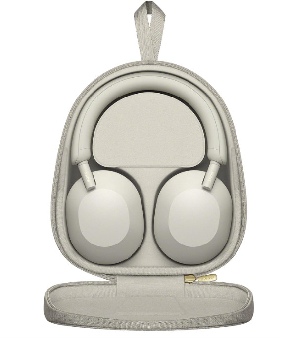 Sony WH-1000XM5 Premium Noise Canceling SILVER Headphones YY2954 30Hr(A16
