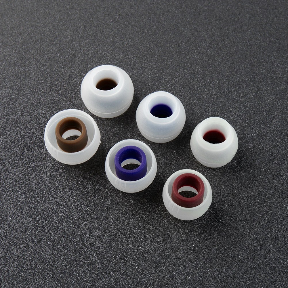 TRN Clarion Silicone Earphone Eartips Comfortable and Pack of 3 Pairs