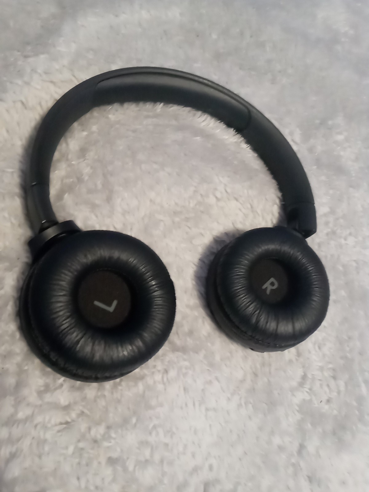 JBL Wireless Bluetooth On-Ear Headphones Black with Controls Model Unknown