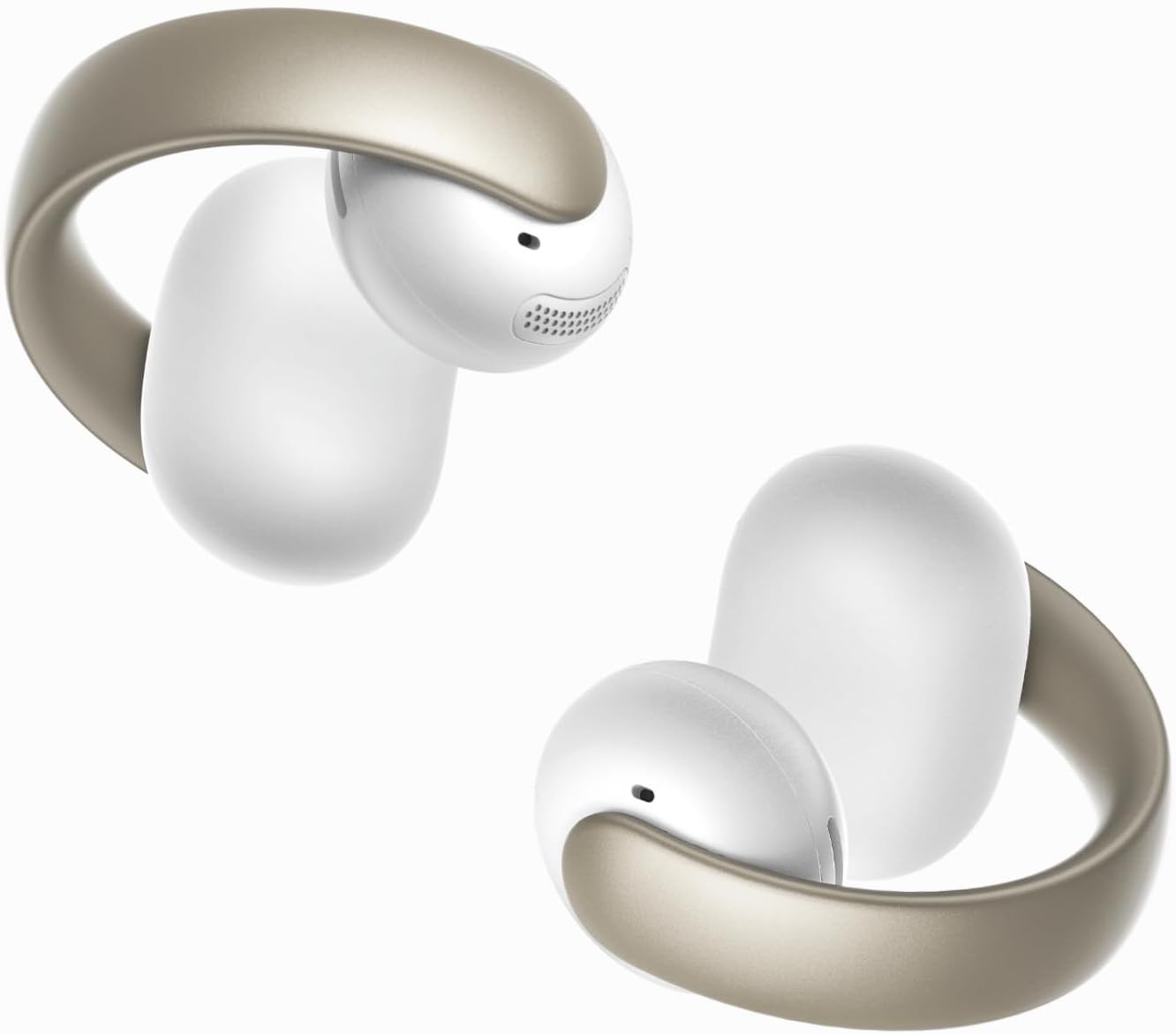 Soundcore AeroClip by Anker, Open-Ear Earbuds, Clip-On Headphones, Stable Fit