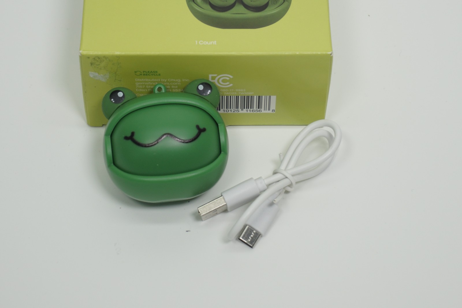 GEMS Frog TWS Earbuds Face Charging Case